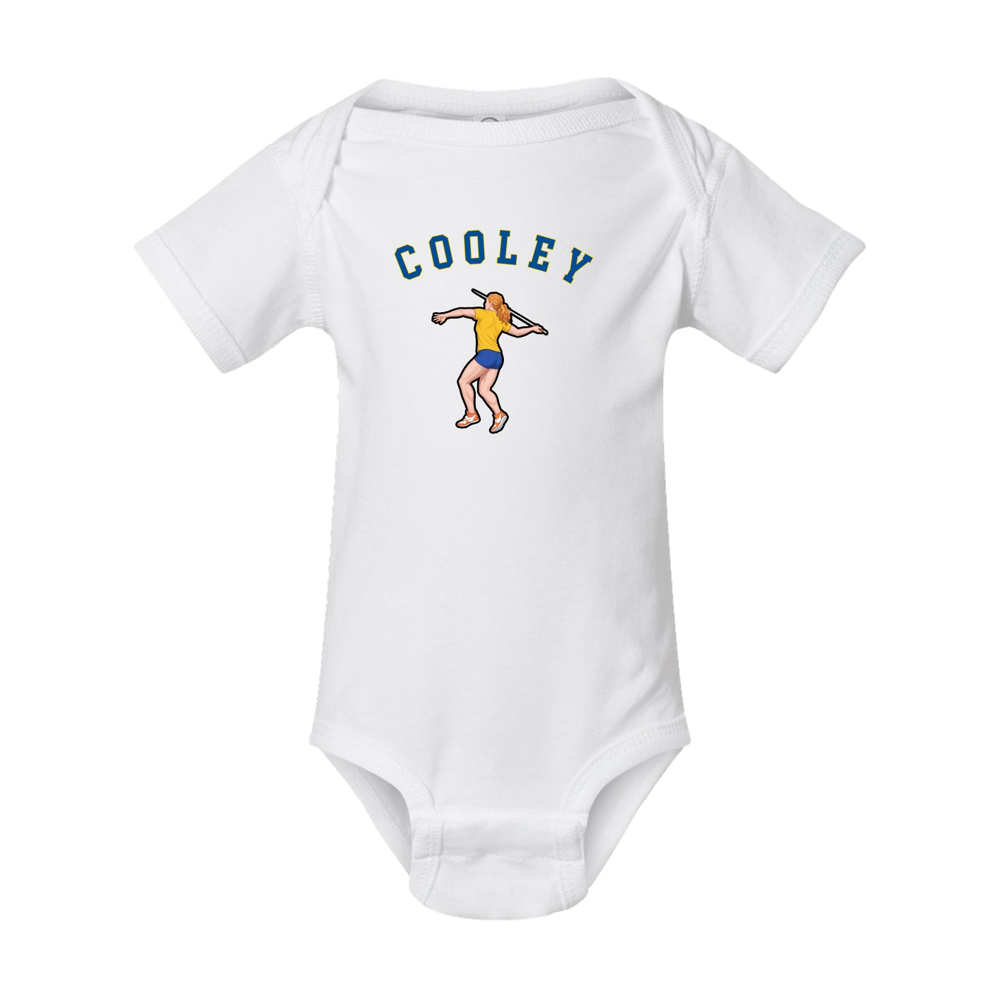 Baby Onesie — Shirsey Arch in White