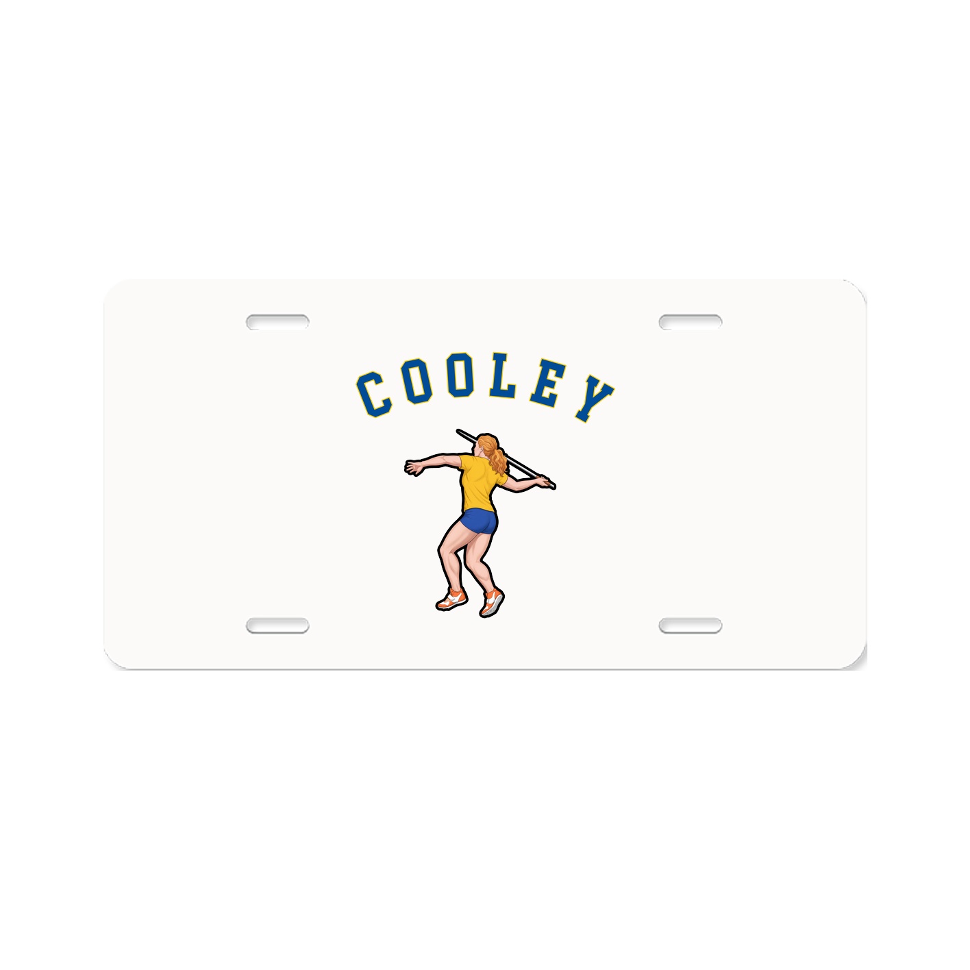 License Plate — Shirsey Arch in Classic