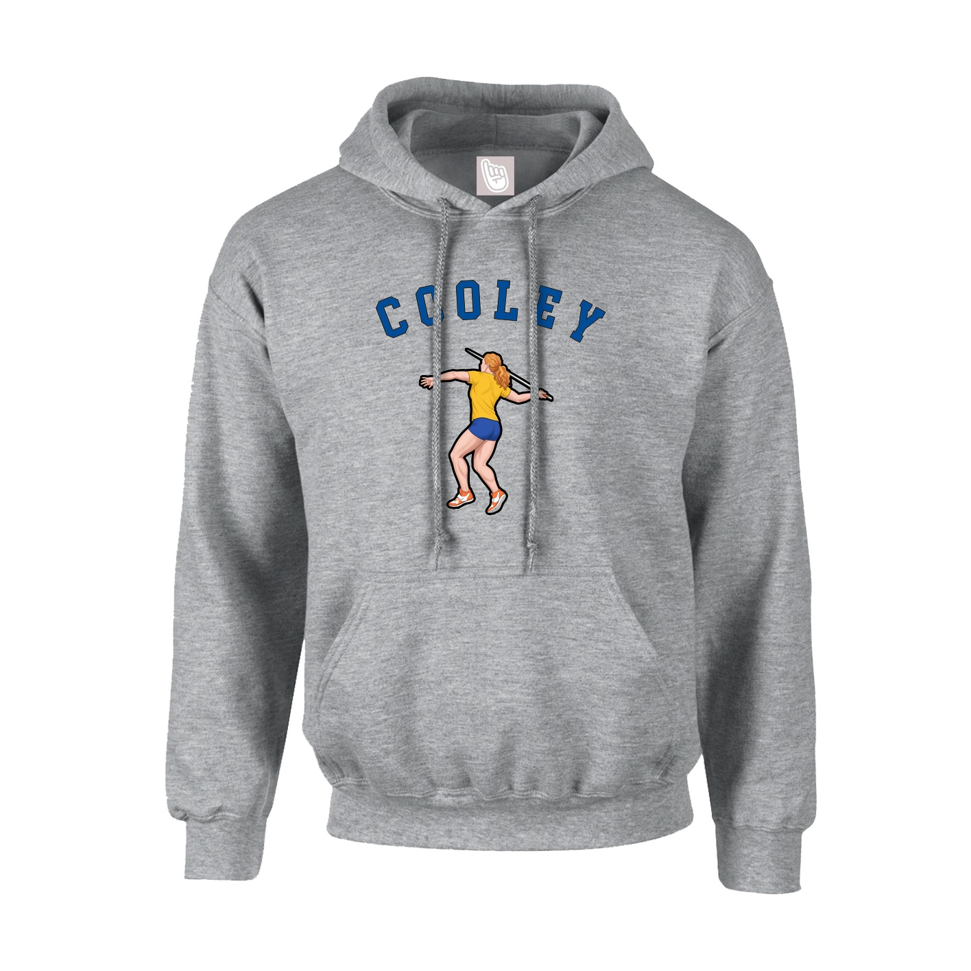 Youth Hoodie — Shirsey Arch in Grey