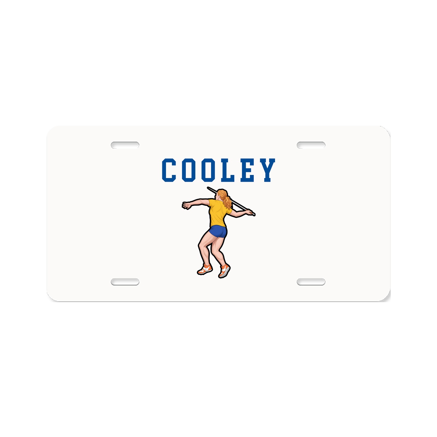 License Plate — Shirsey in Classic
