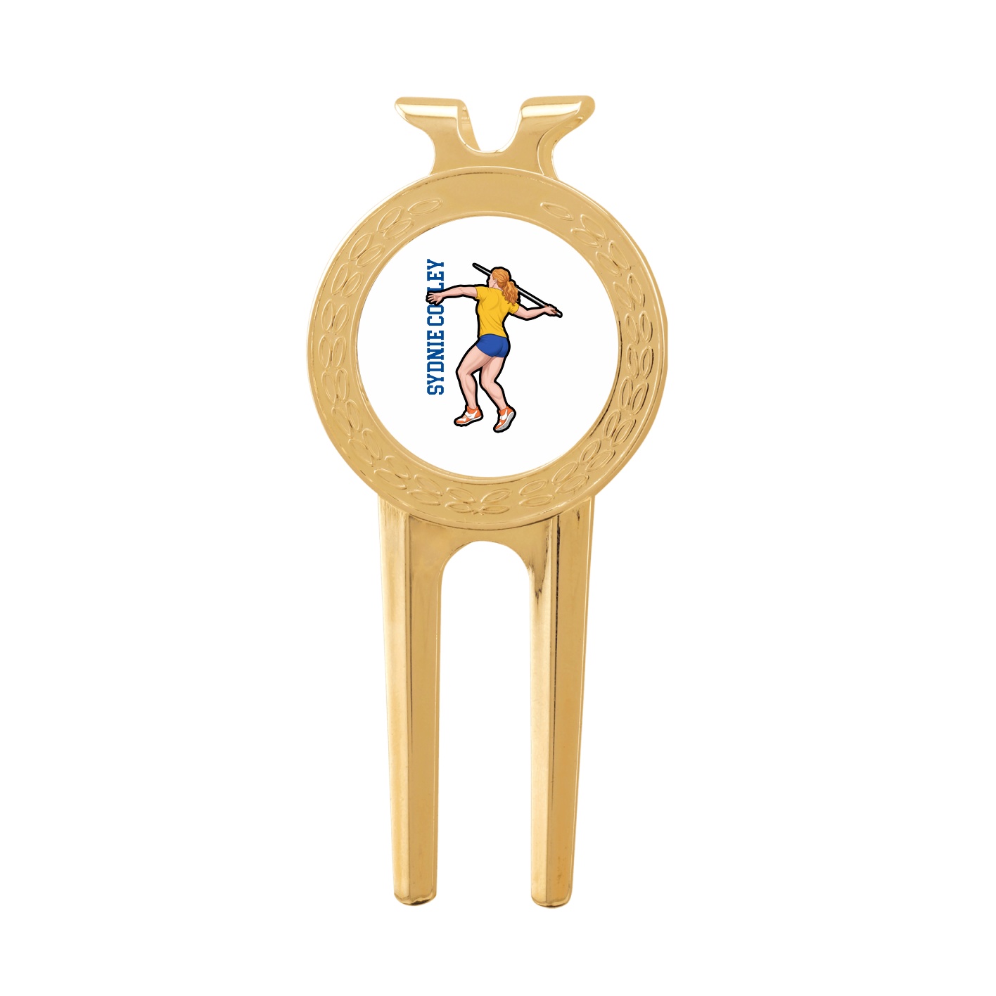 Divot Tool with Ball Marker — Name Vertical in Classic
