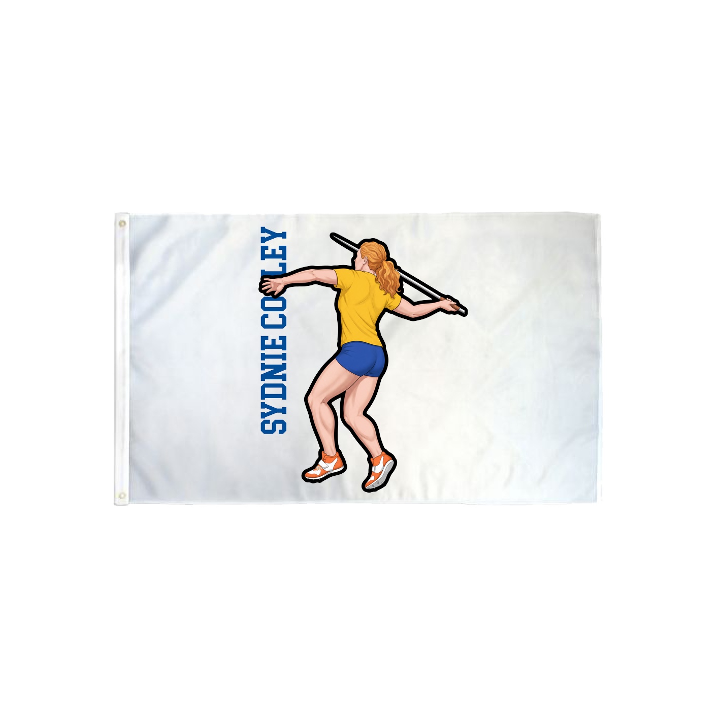 3x5 Flag — Name Vertical in Classic