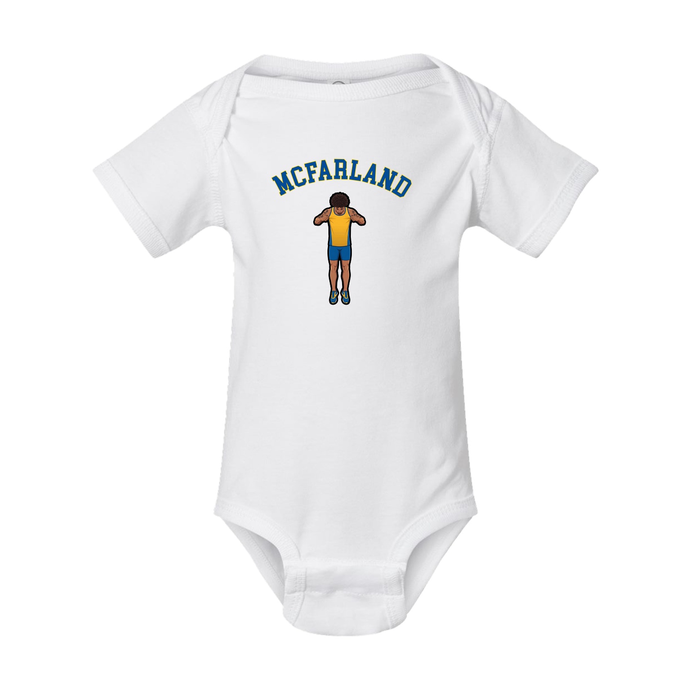 Baby Onesie — Shirsey Arch in White
