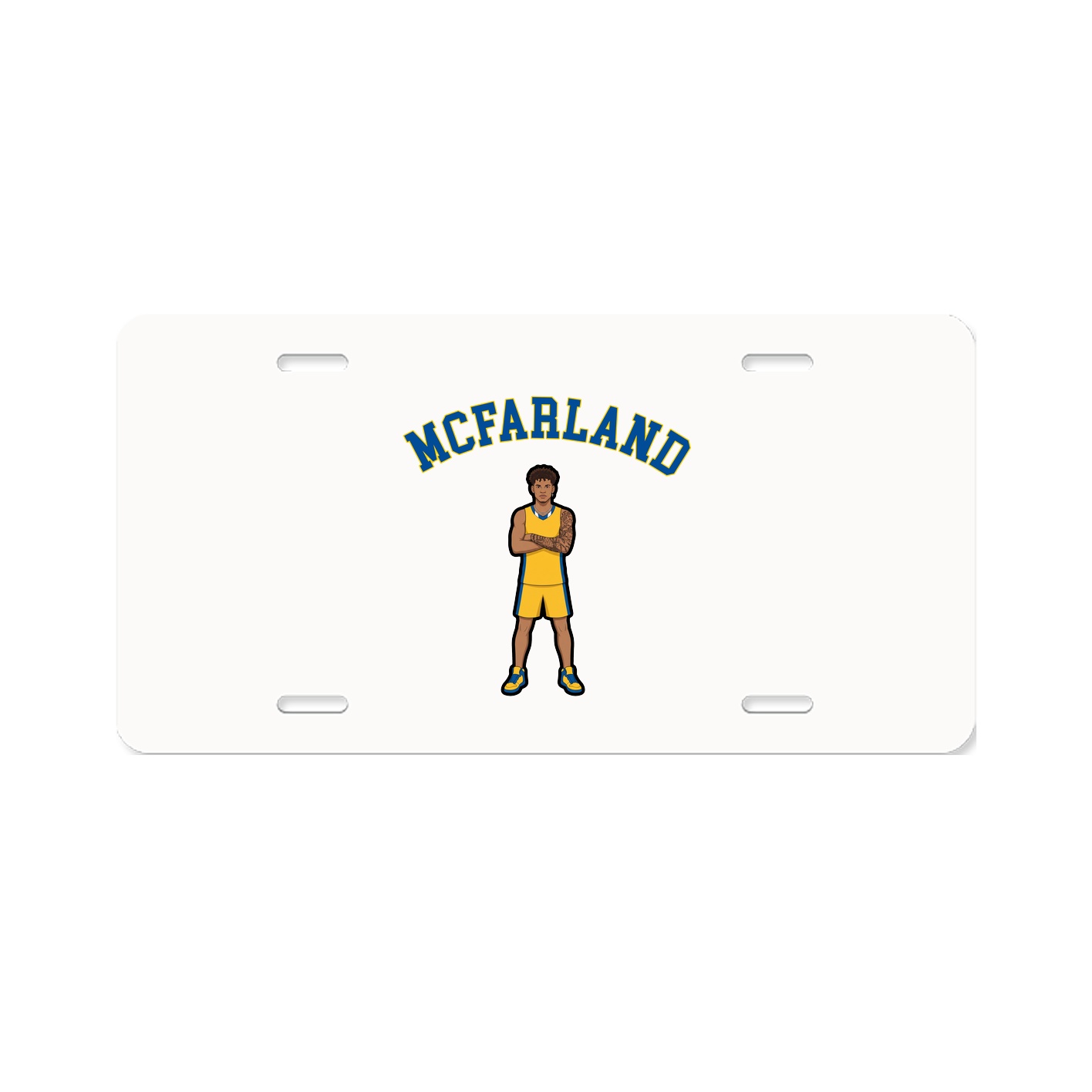 License Plate — Shirsey Arch in Classic