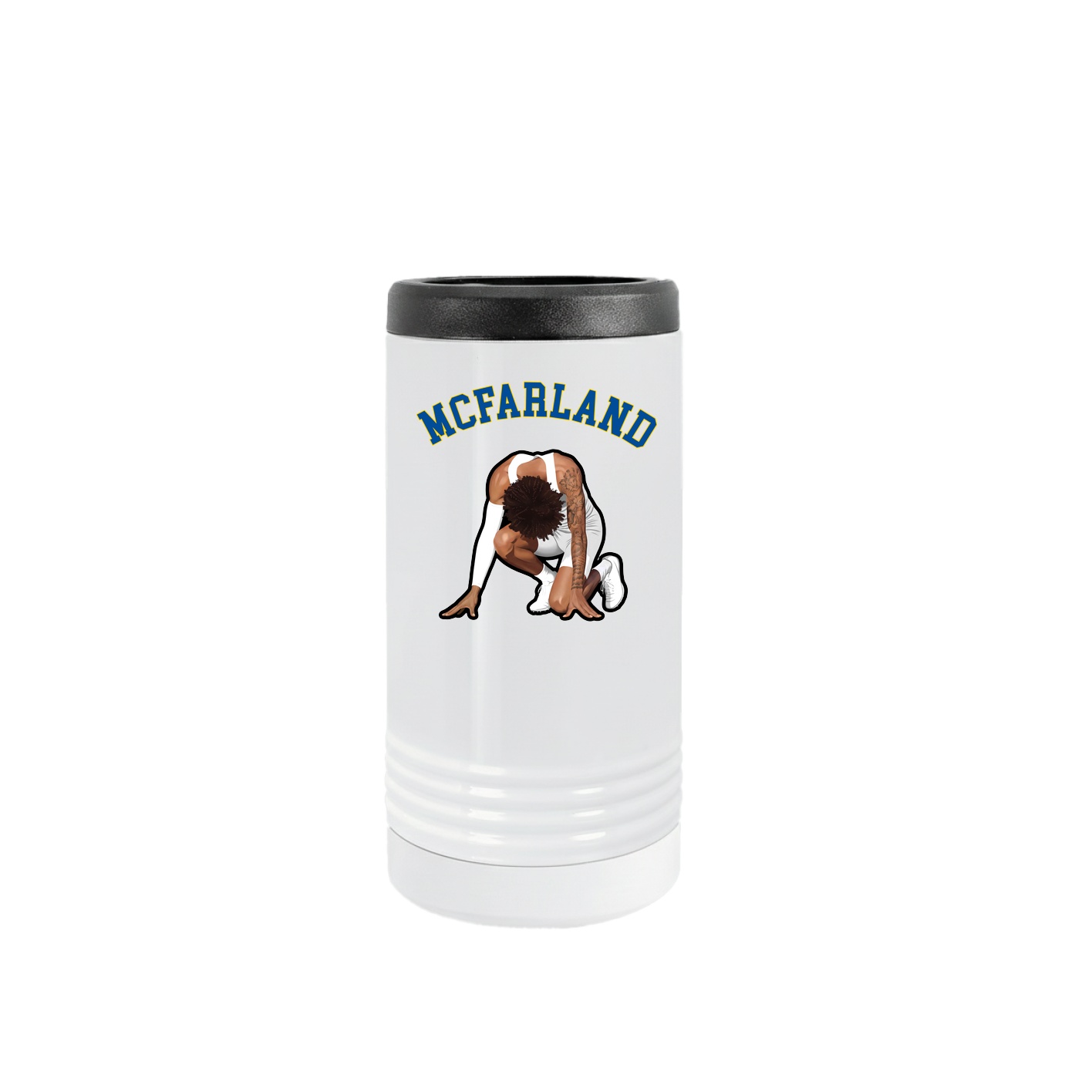 Slim Beverage Holder — Shirsey Arch in White