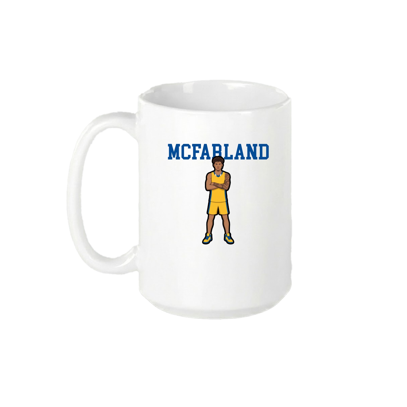 15oz Coffee Mug — Shirsey in White