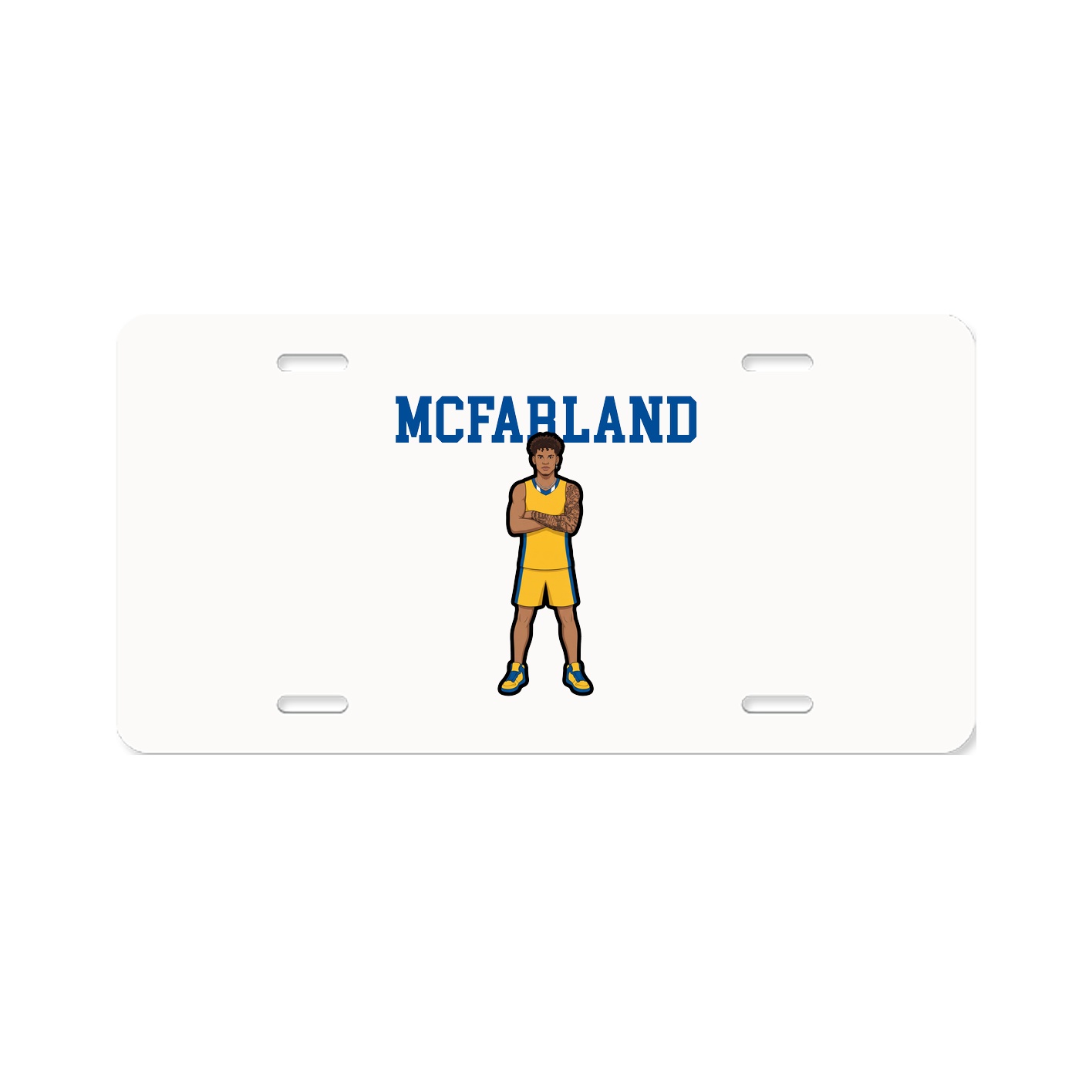 License Plate — Shirsey in Classic