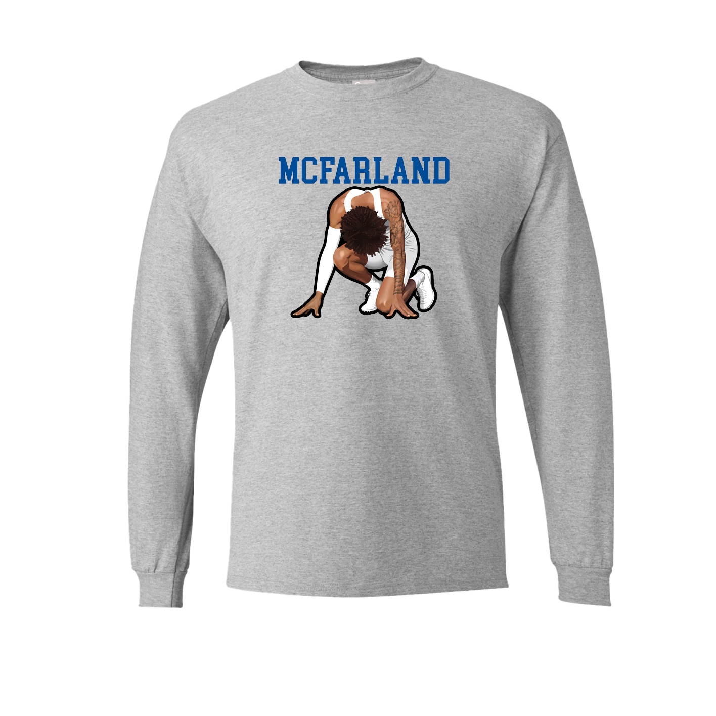 Long Sleeve Tee — Shirsey in Grey