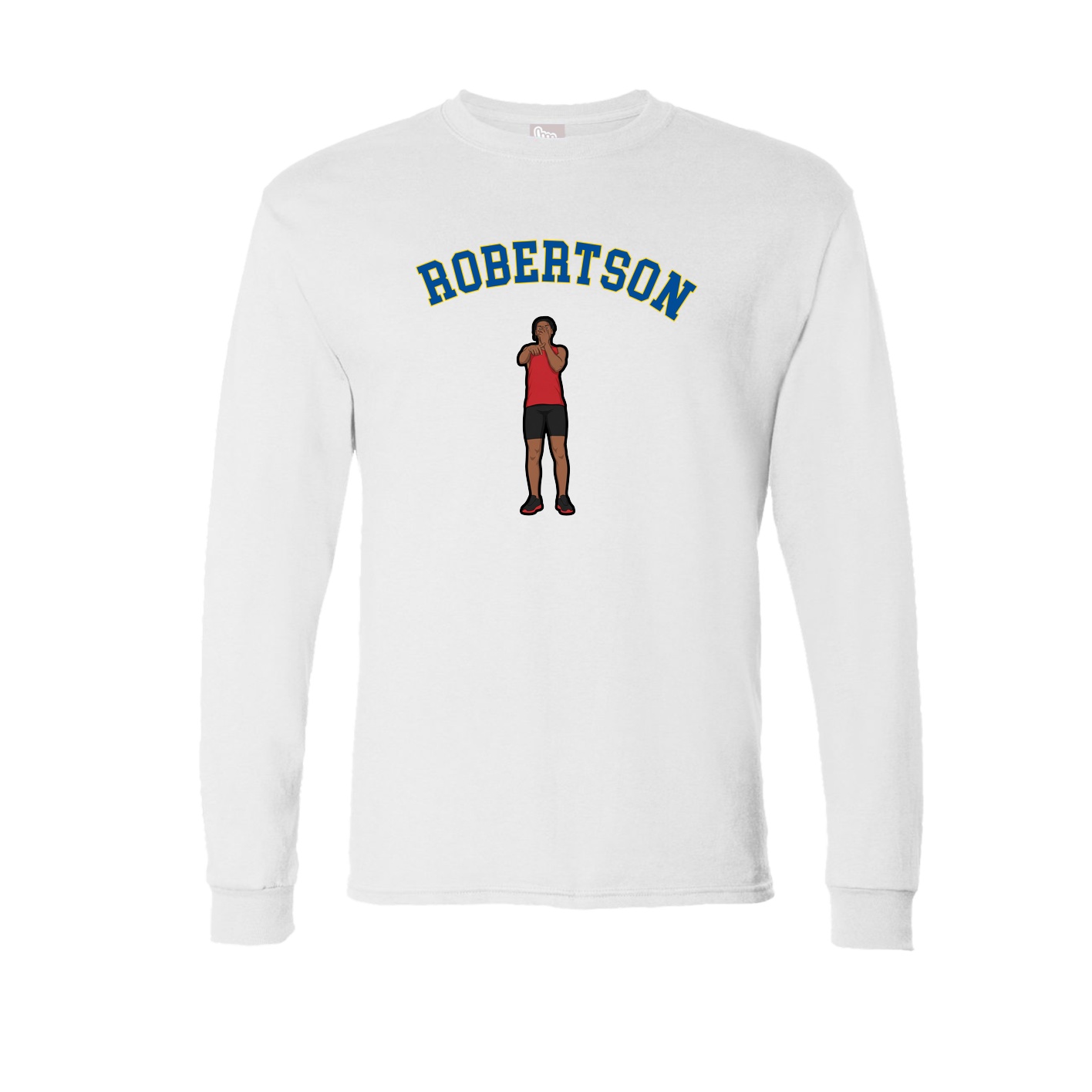 Long Sleeve Tee — Shirsey Arch in White