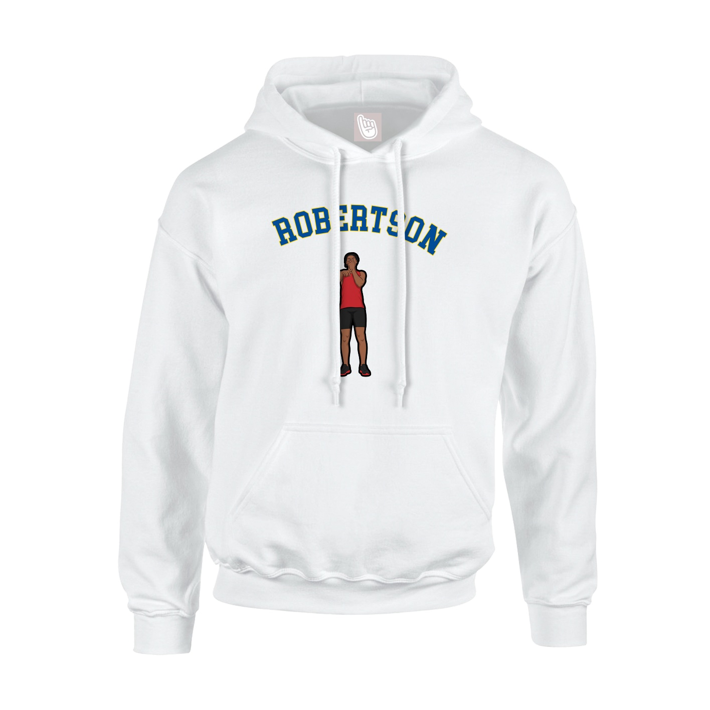 Youth Hoodie — Shirsey Arch in White