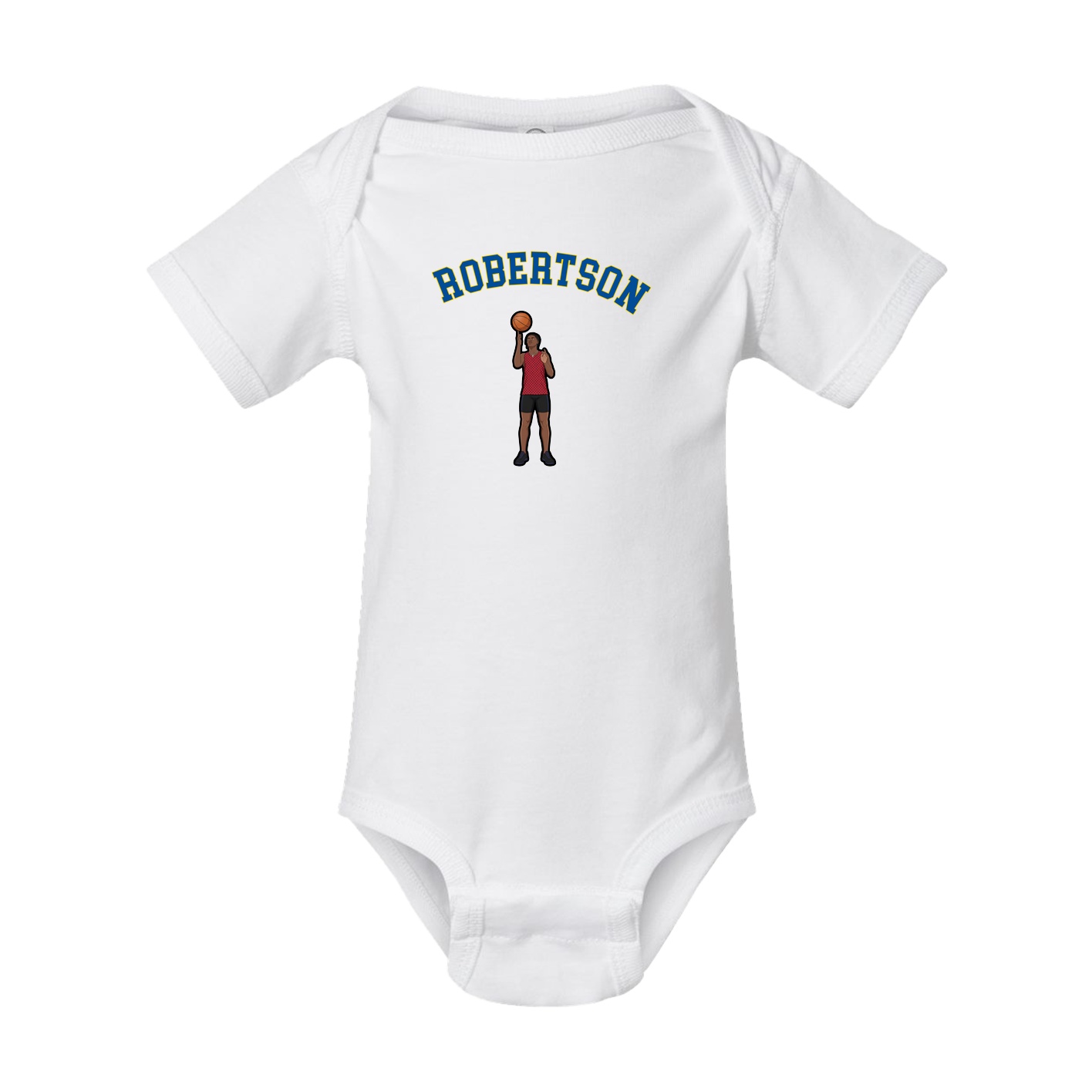 Baby Onesie — Shirsey Arch in White