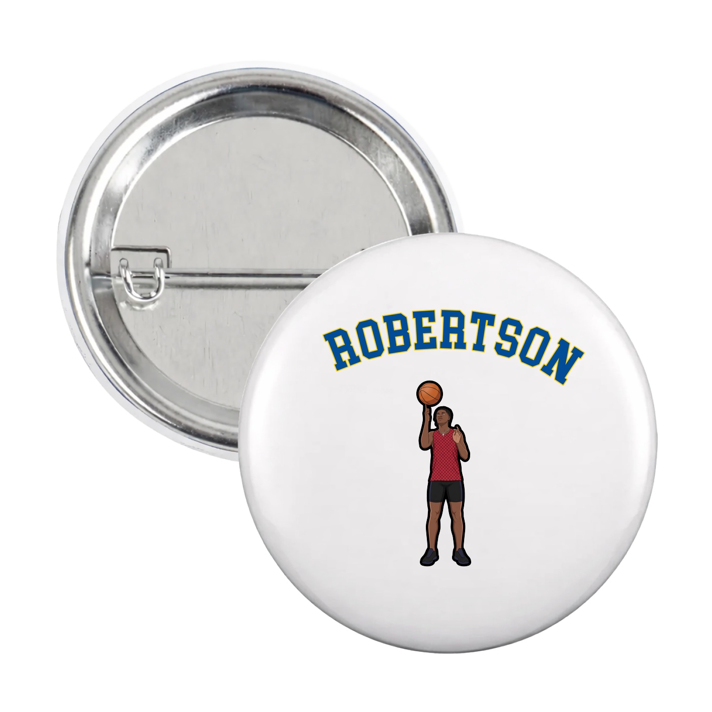 Game Day Button — Shirsey Arch in White