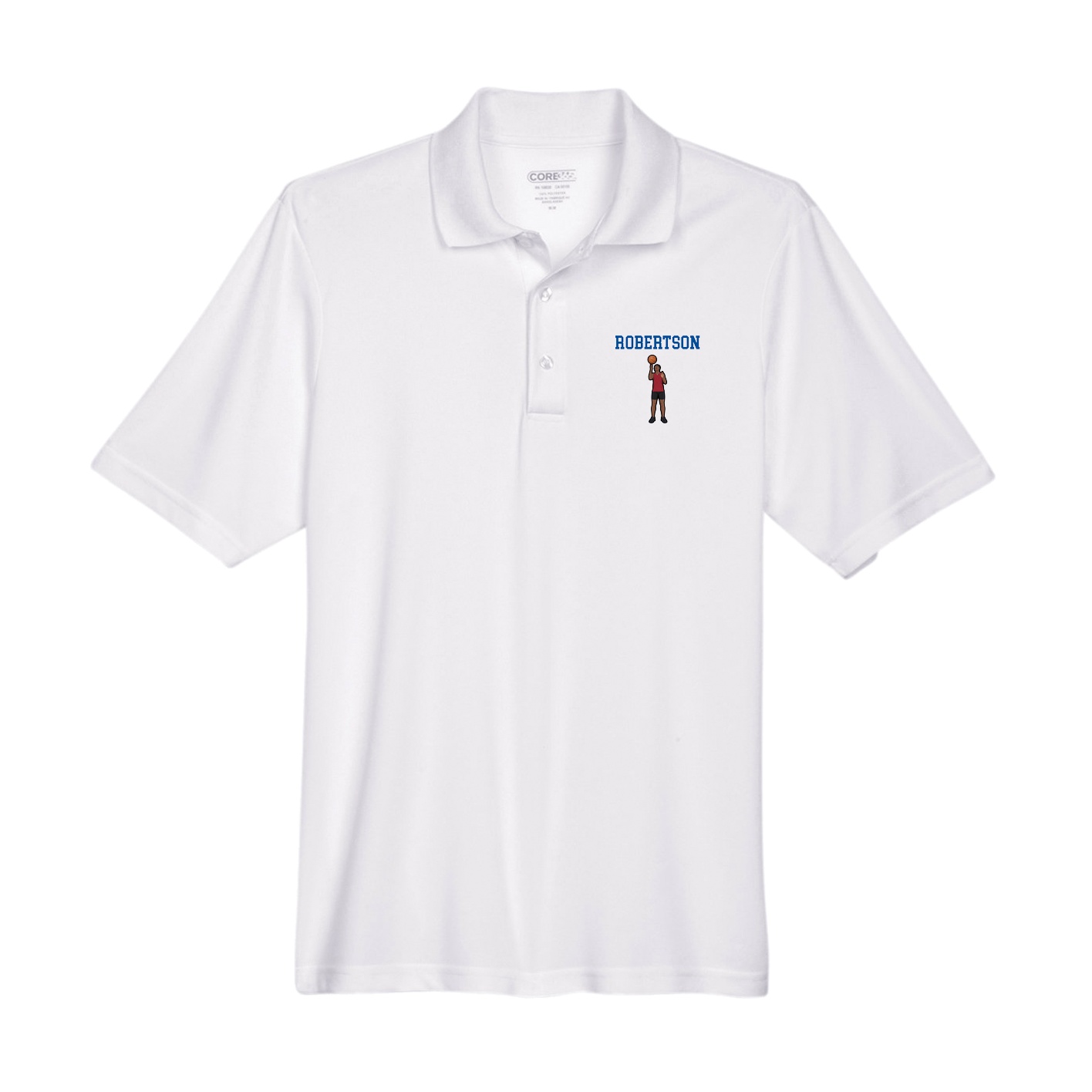 Performance Polo — Shirsey in White