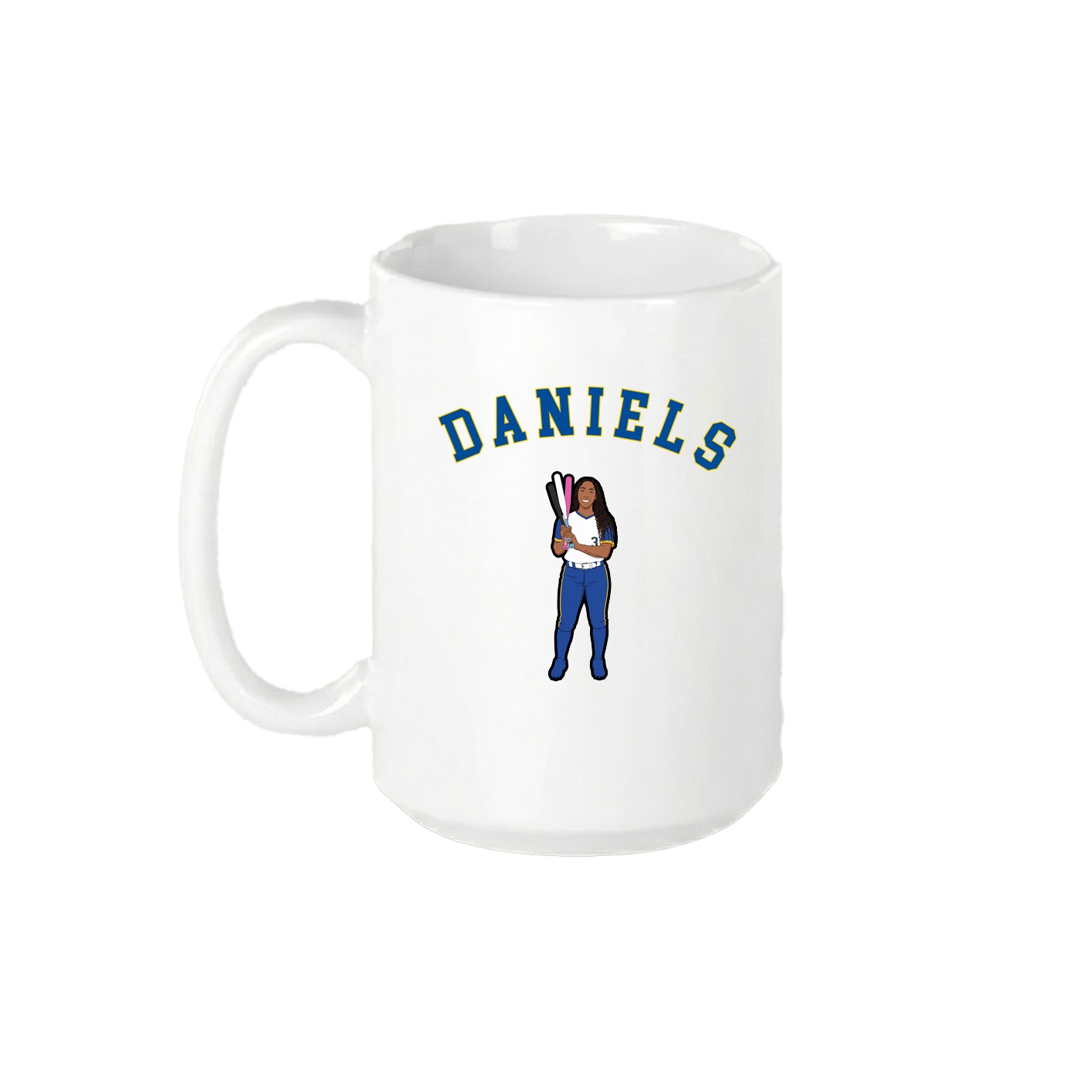 15oz Coffee Mug — Shirsey Arch in White