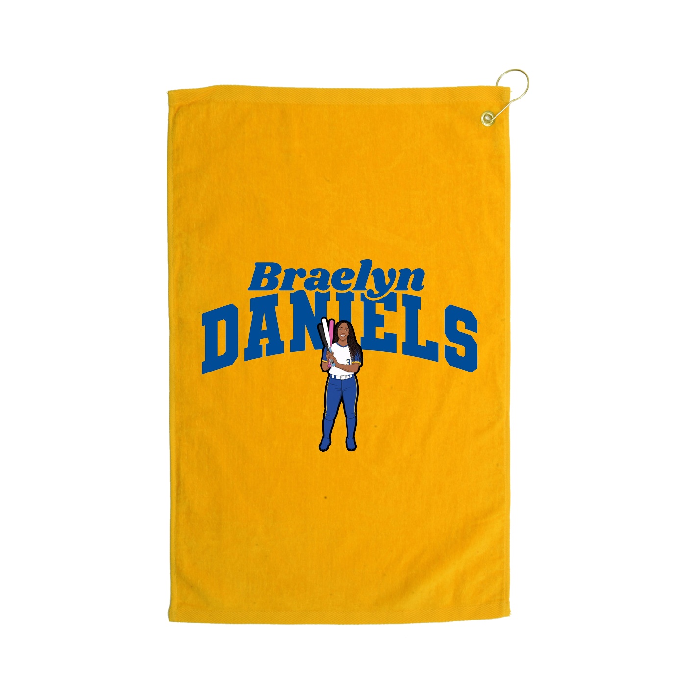 Golf Towel — Signature Arch in Gold