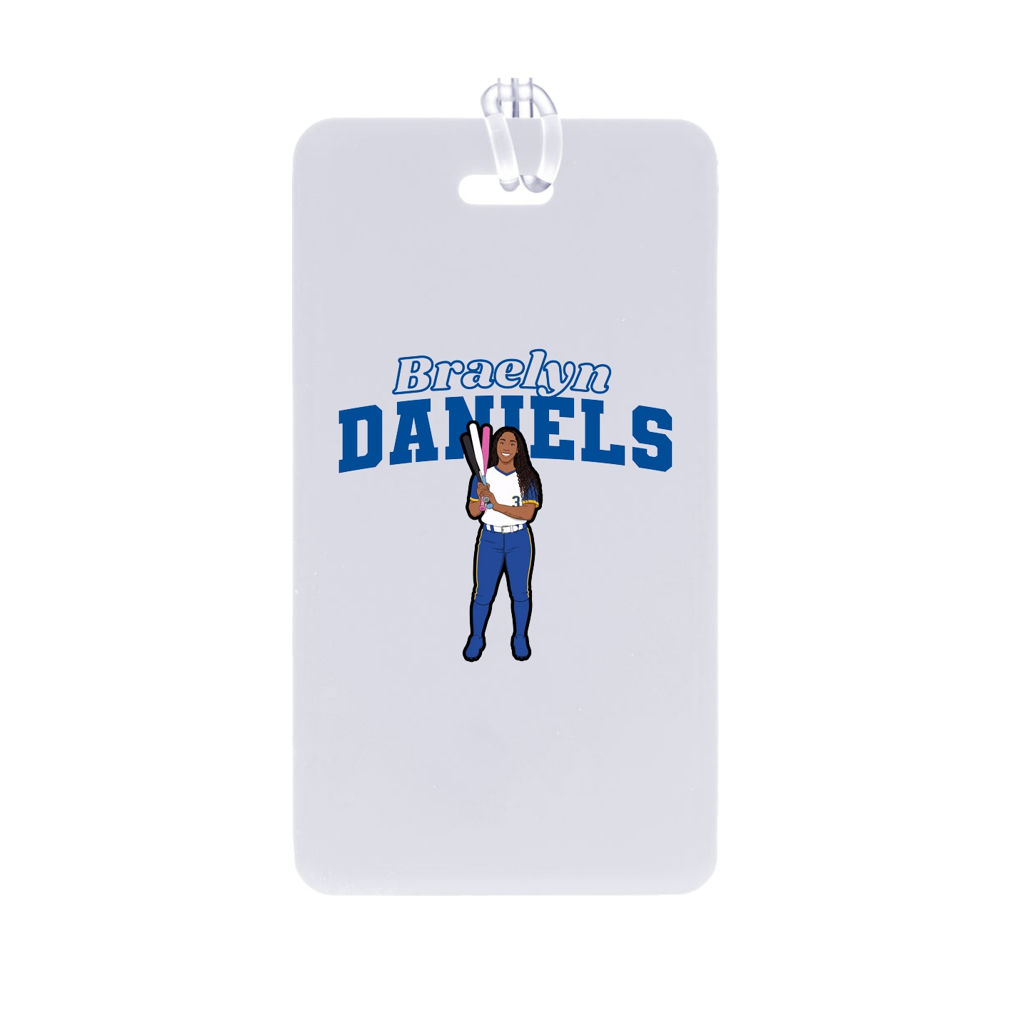Bag Tag — Name Arch in Classic