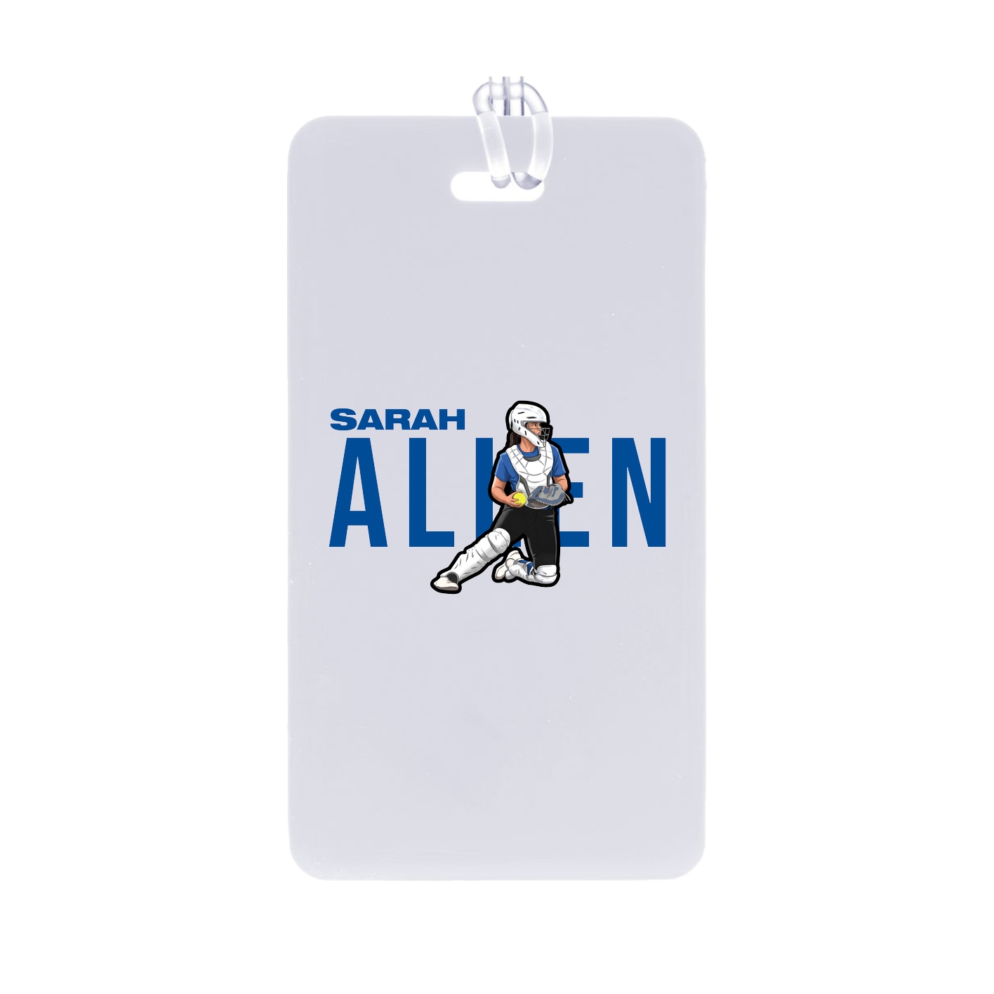 Bag Tag — Player Name in Classic