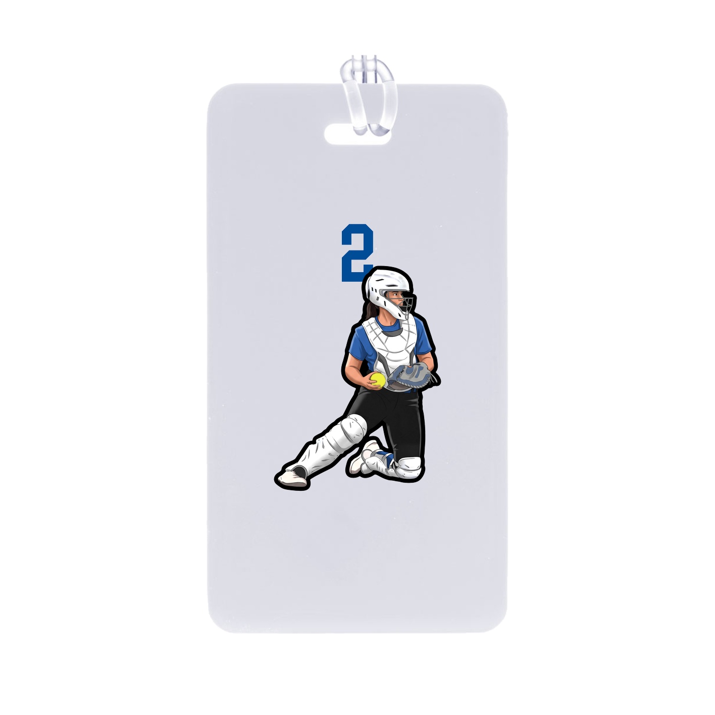Bag Tag — Number Top in Classic