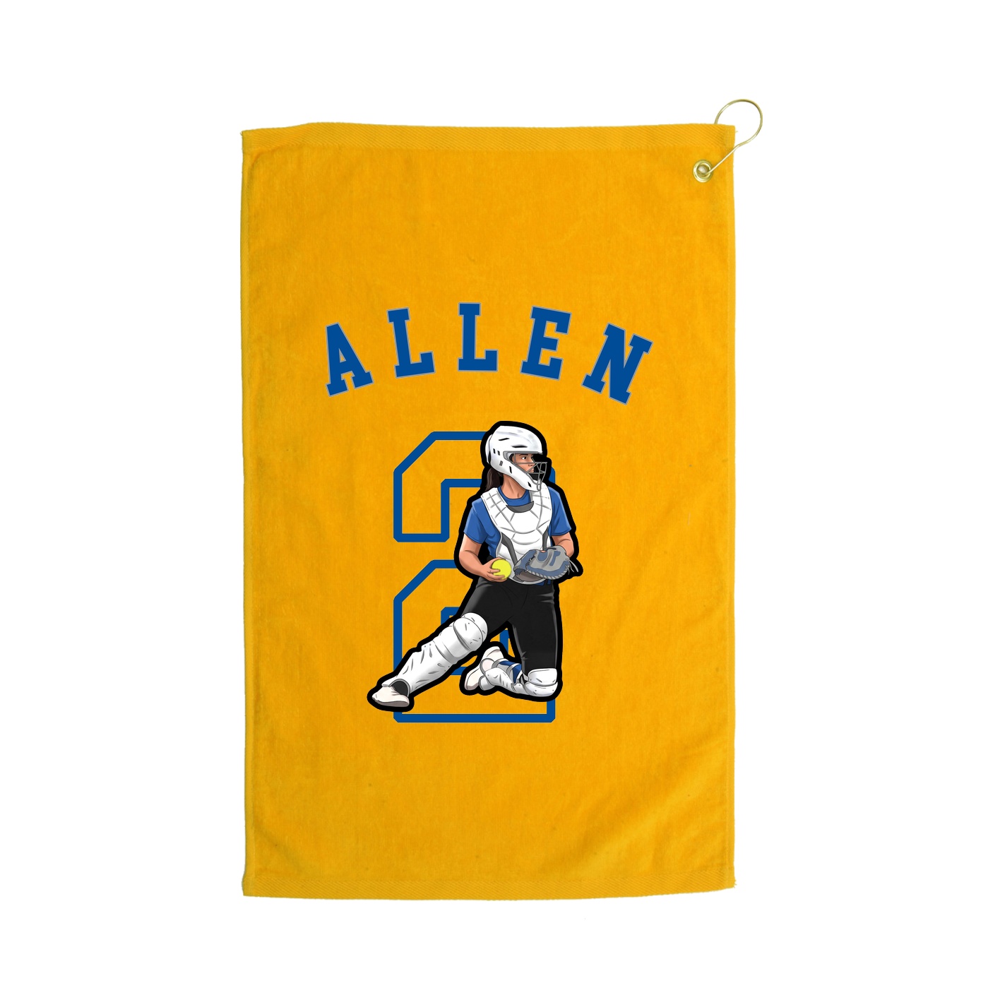 Golf Towel — Shirsey Arch in Gold
