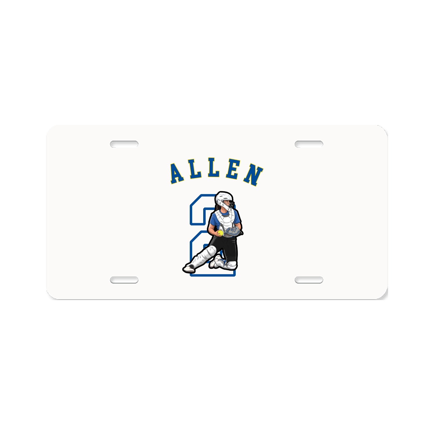 License Plate — Shirsey Arch in Classic