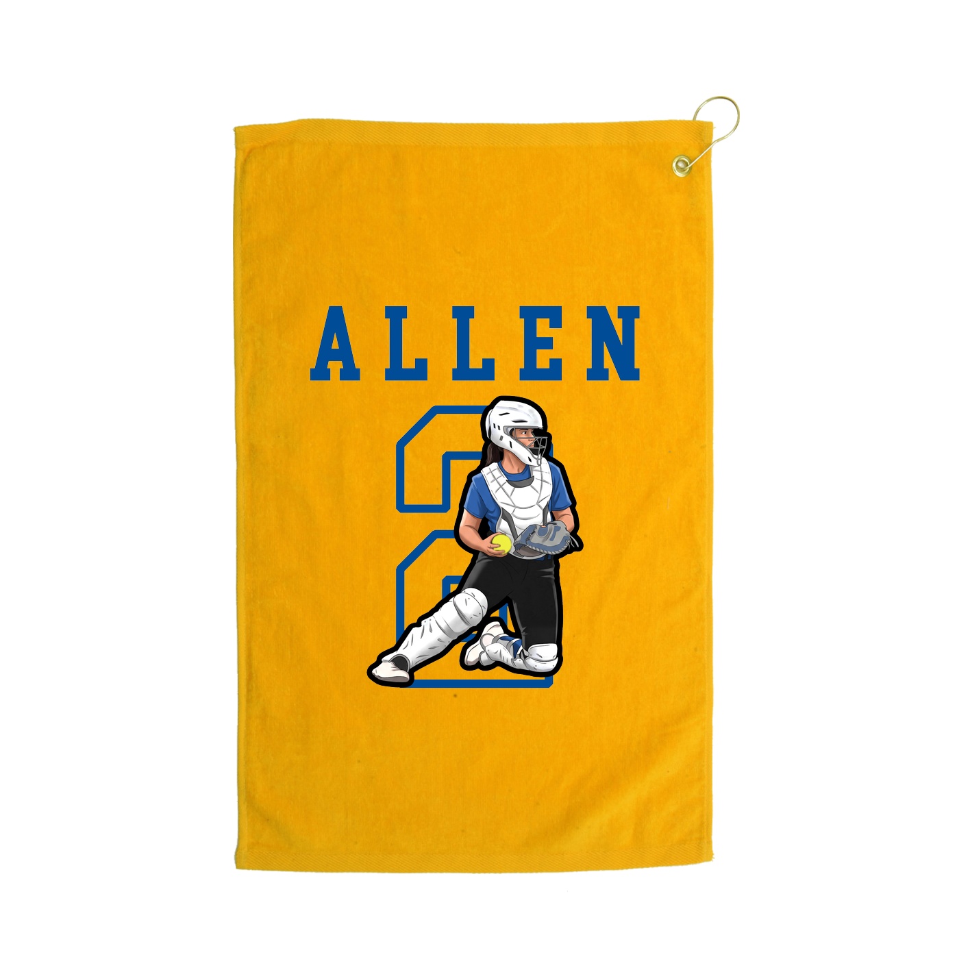 Golf Towel — Shirsey in Gold