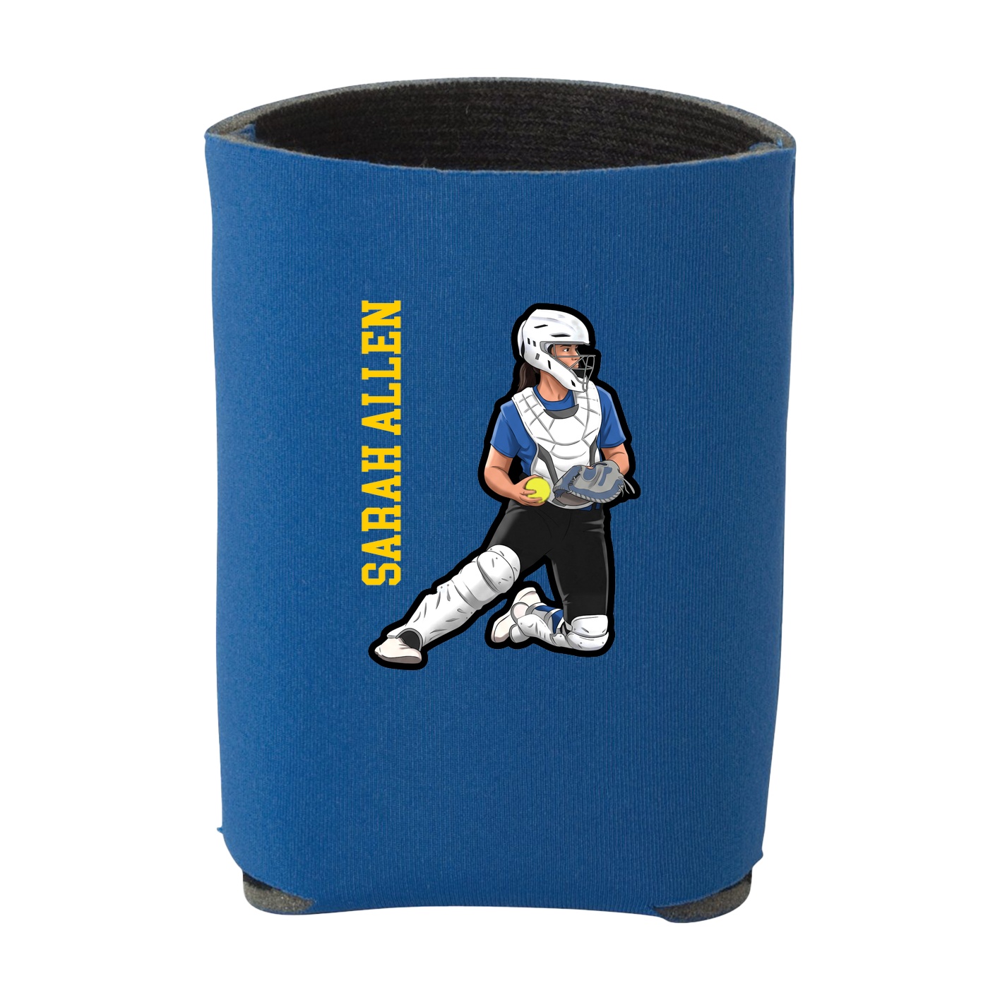 Can Holder — Name Vertical in Royal