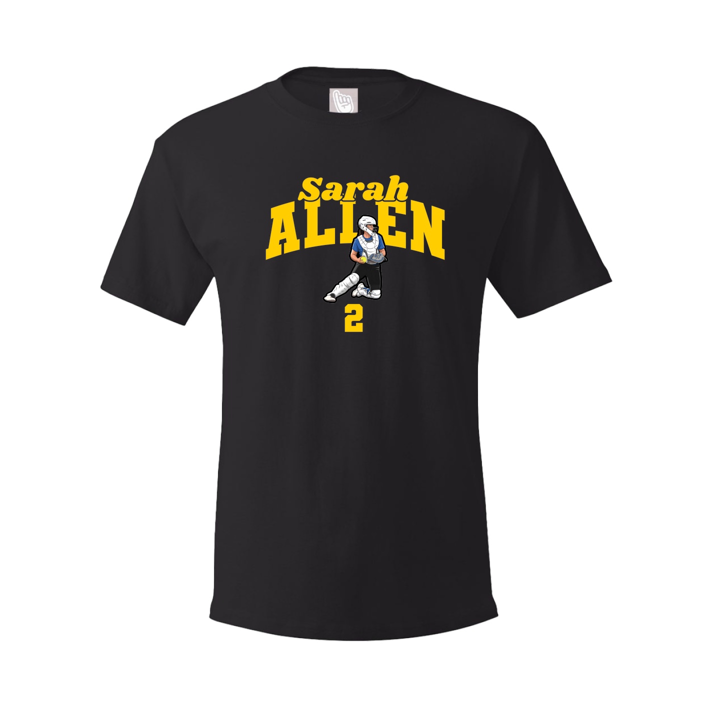 Tee — Signature Arch in Black