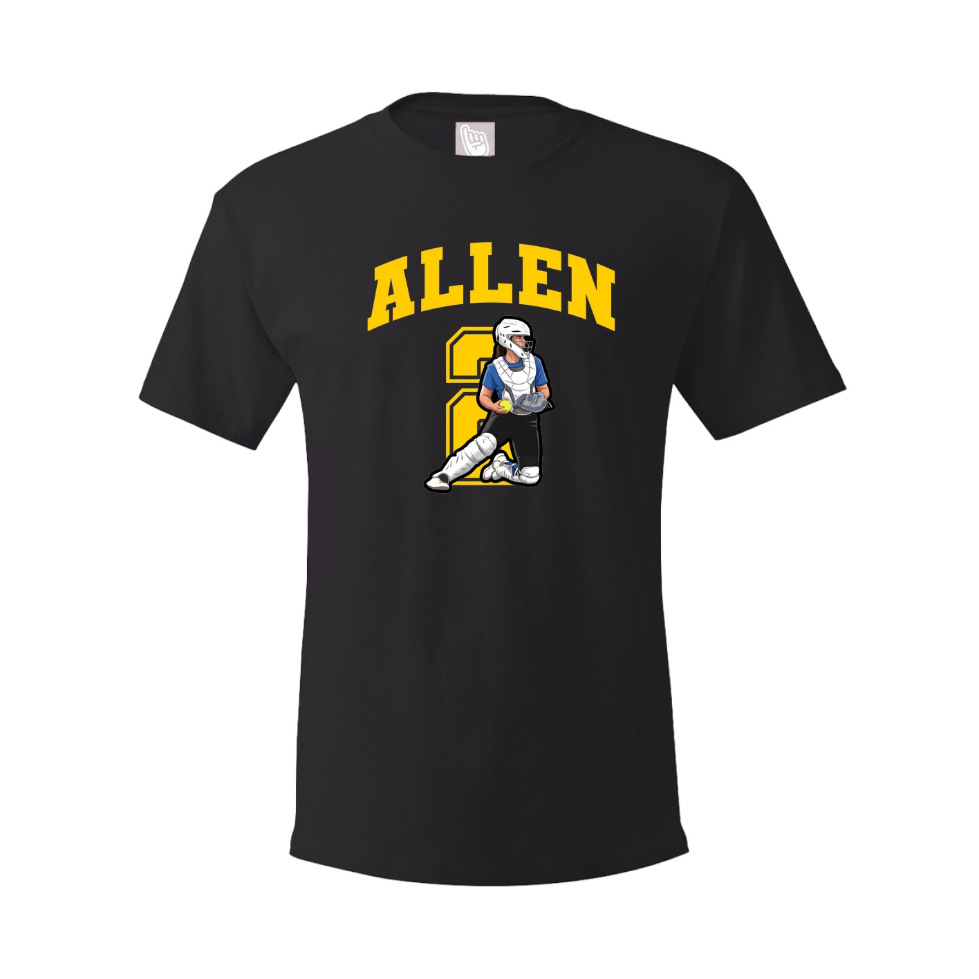 Tee — Number in Black