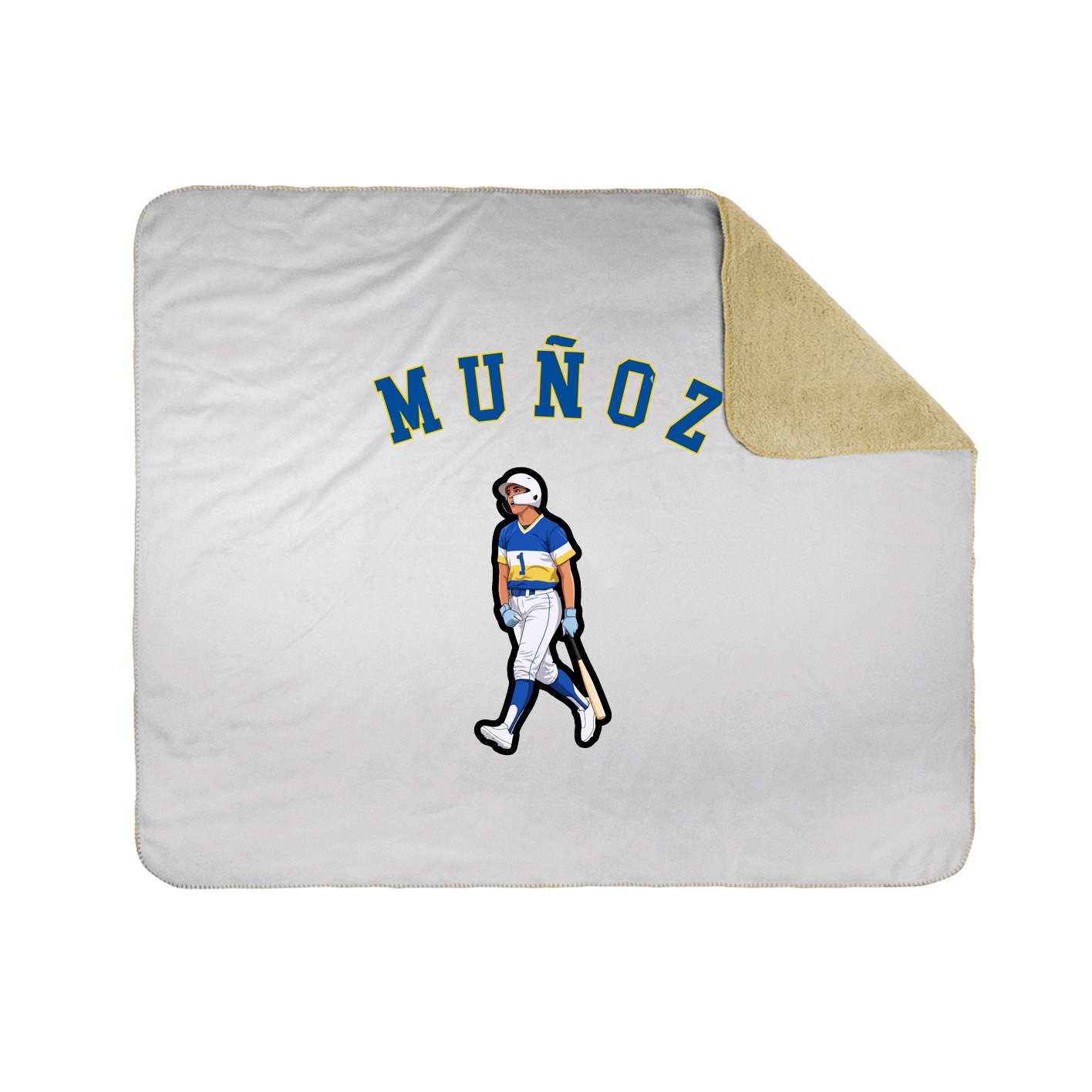 Throw Blanket — Shirsey Arch in White