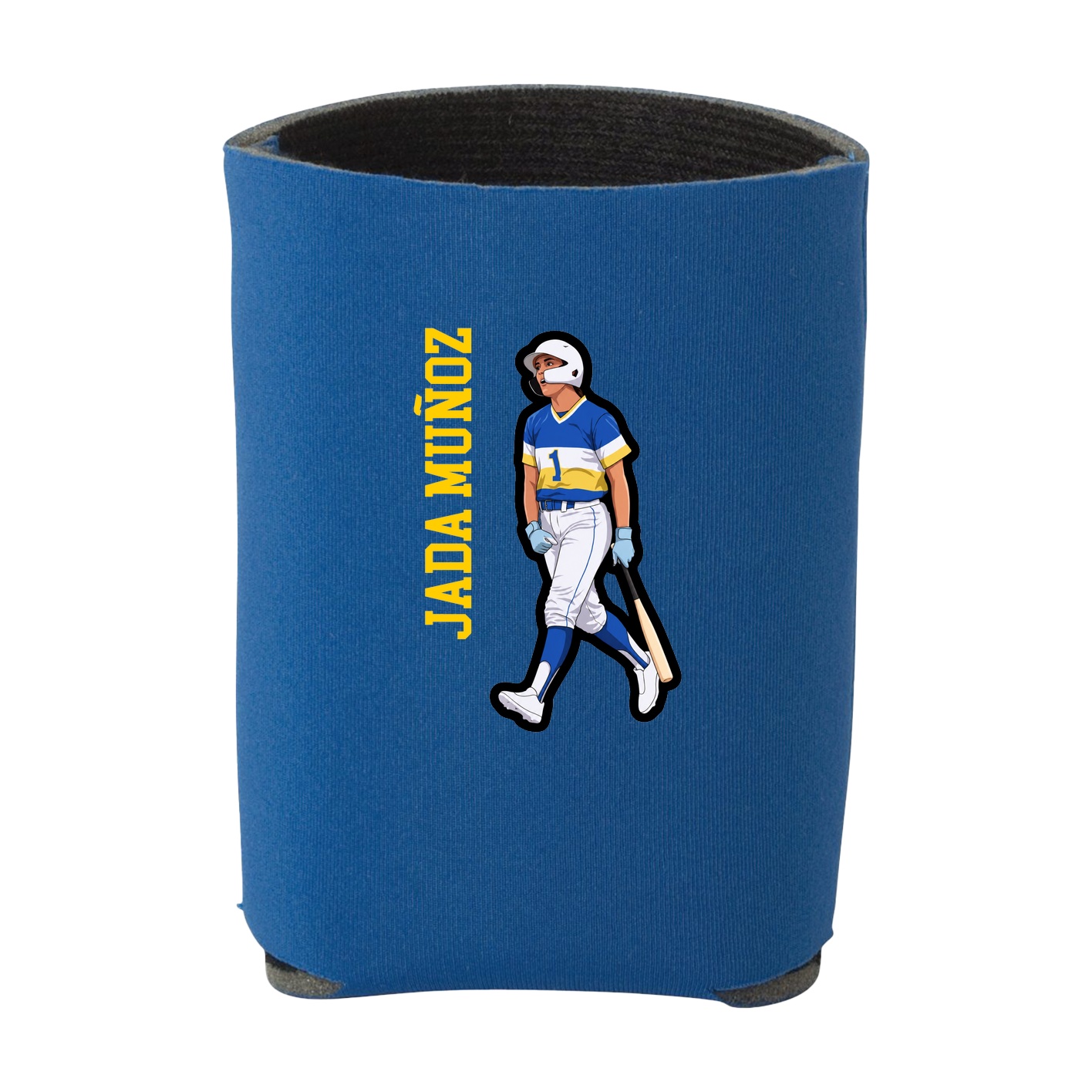 Can Holder — Name Vertical in Royal