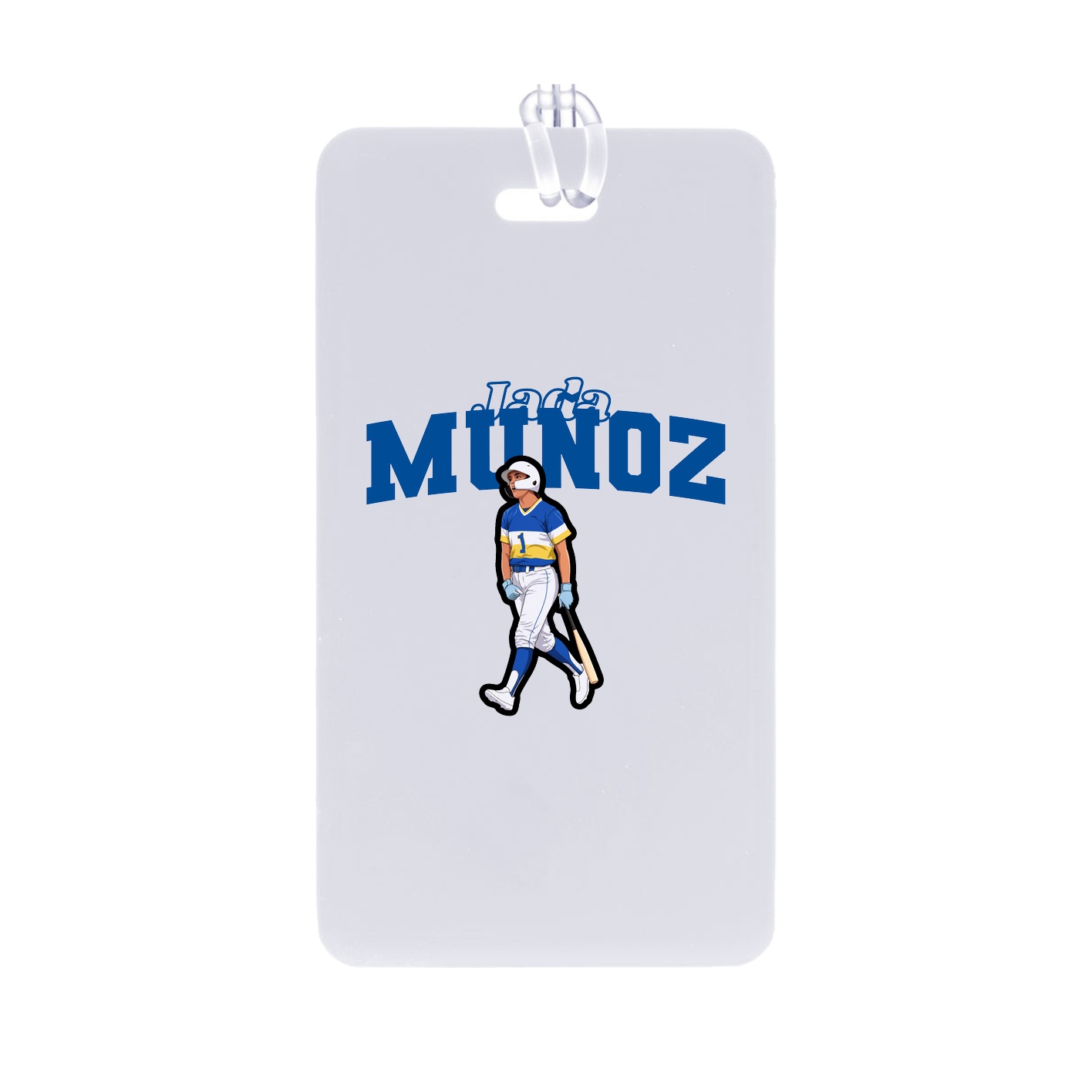 Bag Tag — Name Arch in Classic