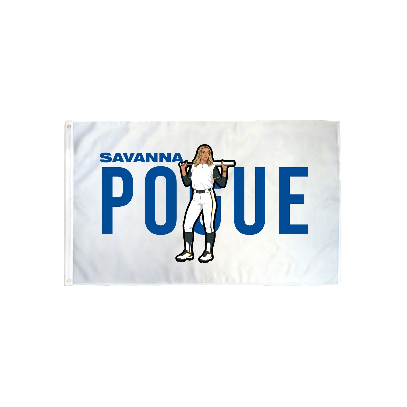 3x5 Flag — Player Name in Classic