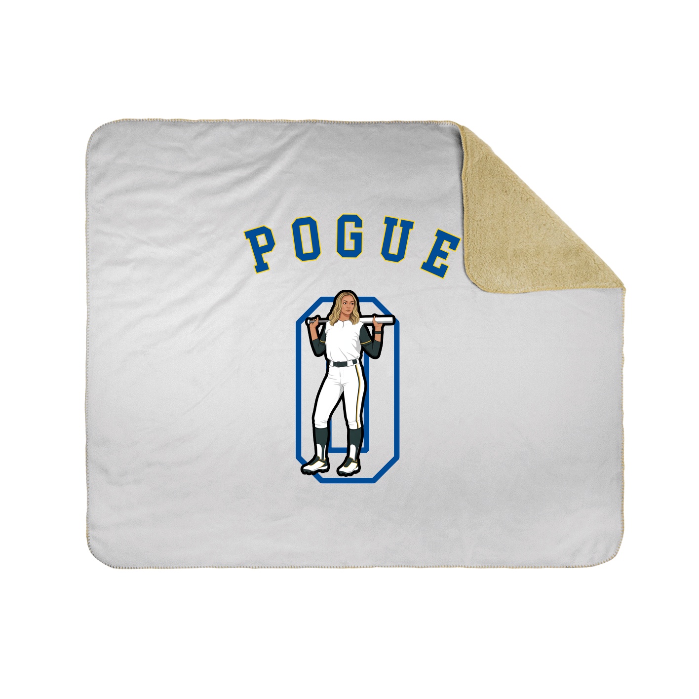 Throw Blanket — Shirsey Arch in White