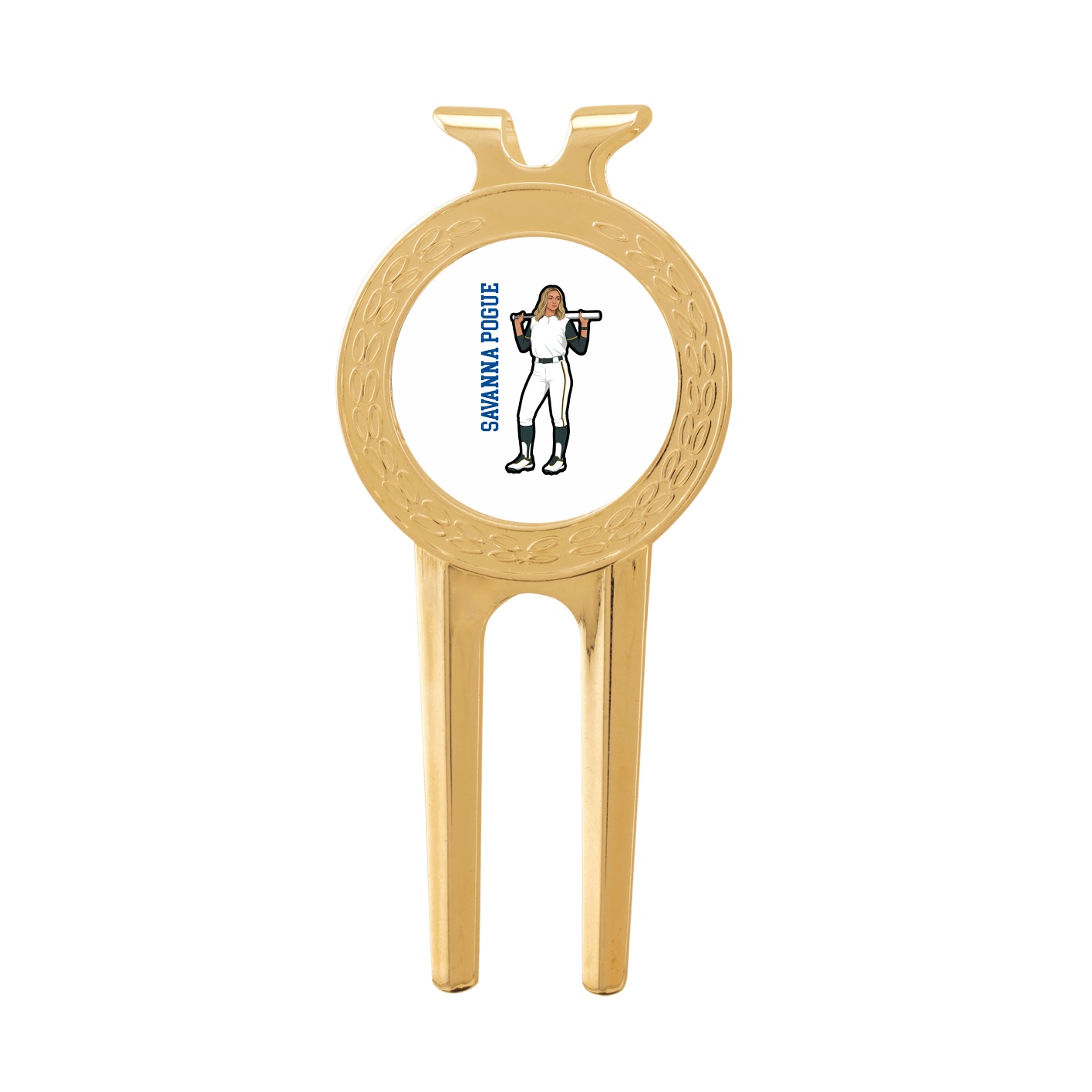 Divot Tool with Ball Marker — Name Vertical in Classic