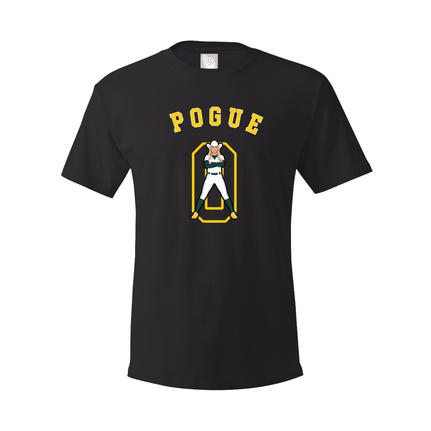 Youth Tee — Shirsey Arch in Black