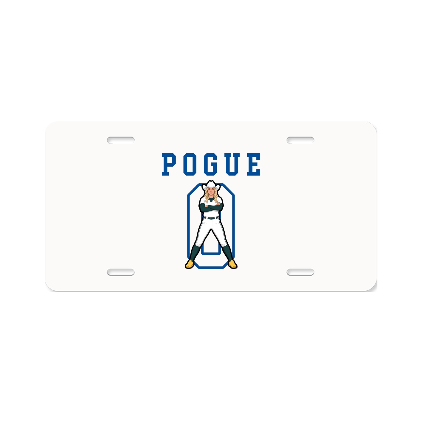 License Plate — Shirsey in Classic