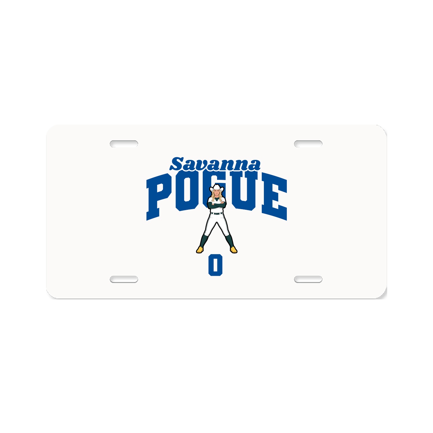 License Plate — Signature Arch in Classic