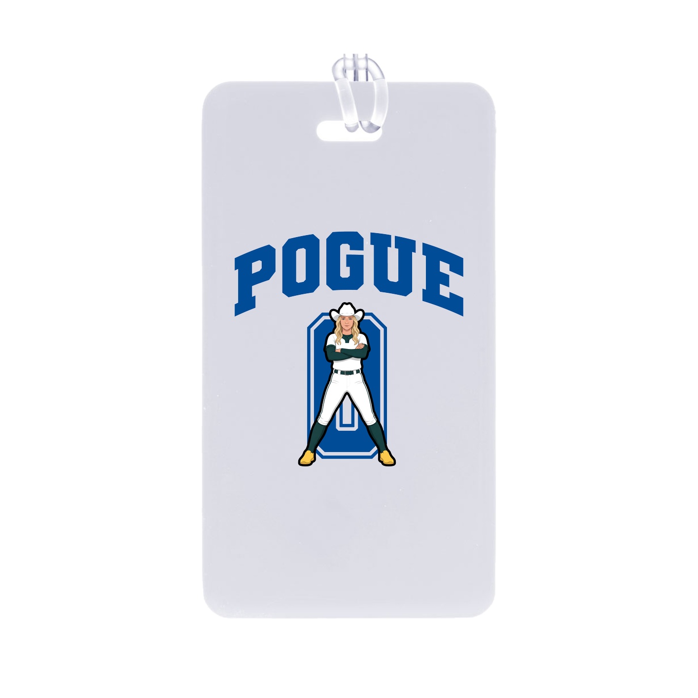 Bag Tag — Number in Classic