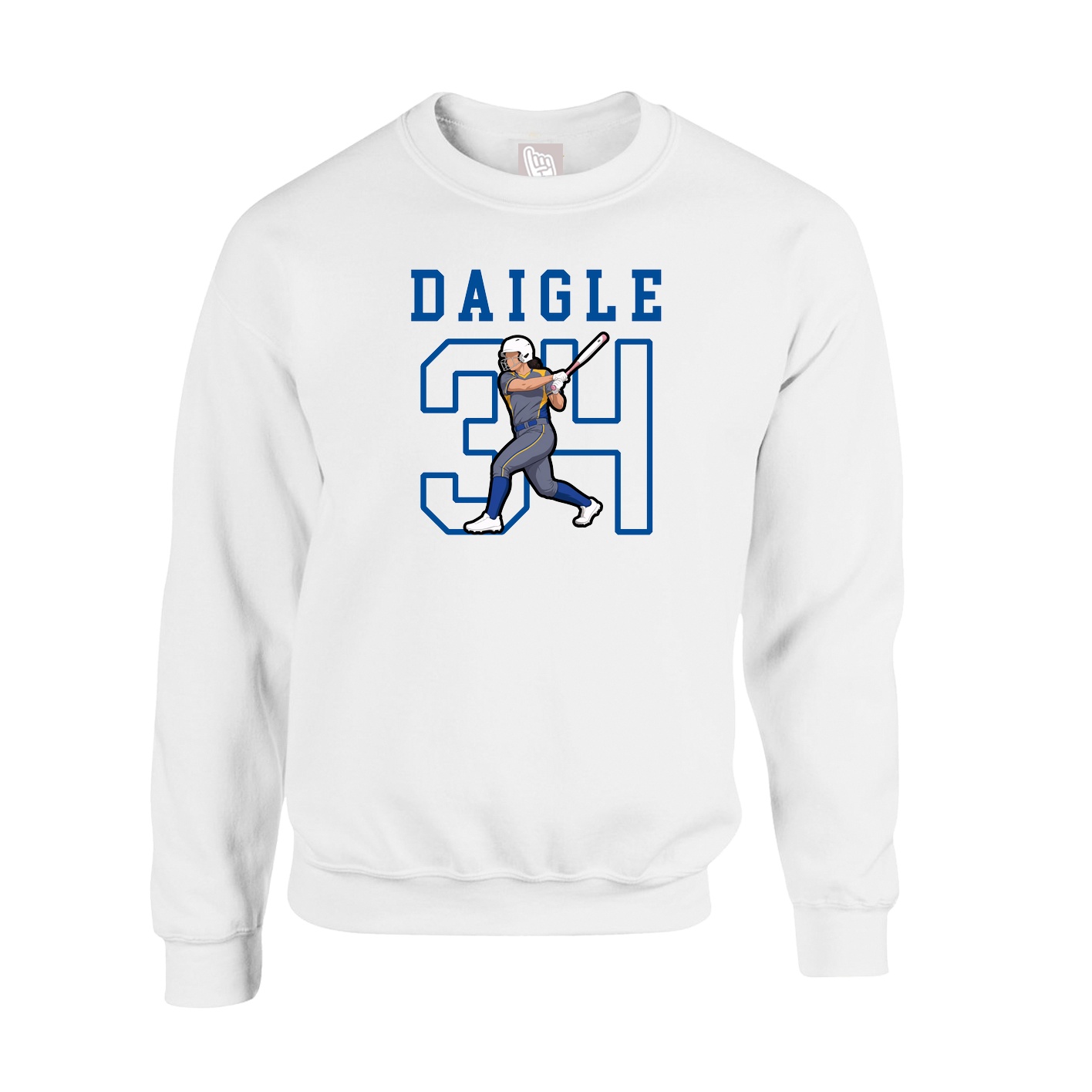 Fleece Crew — Shirsey in White
