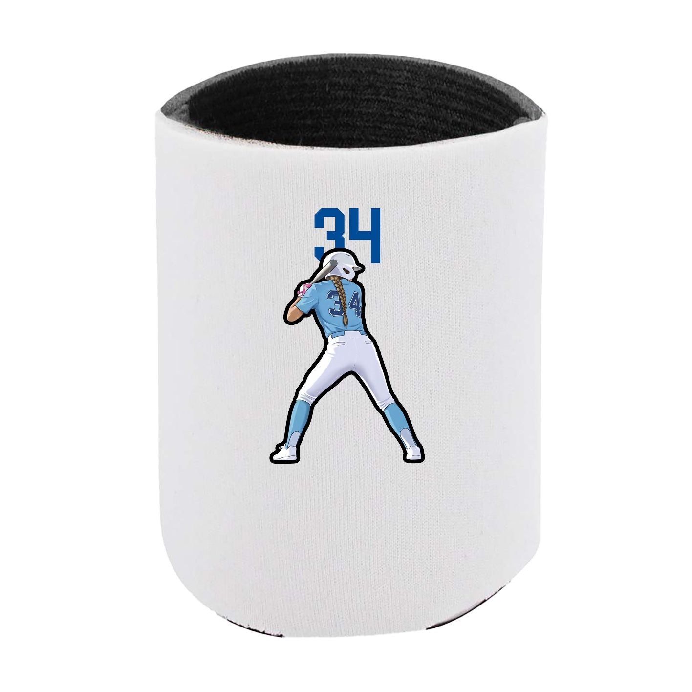 Can Holder — Number Top in White