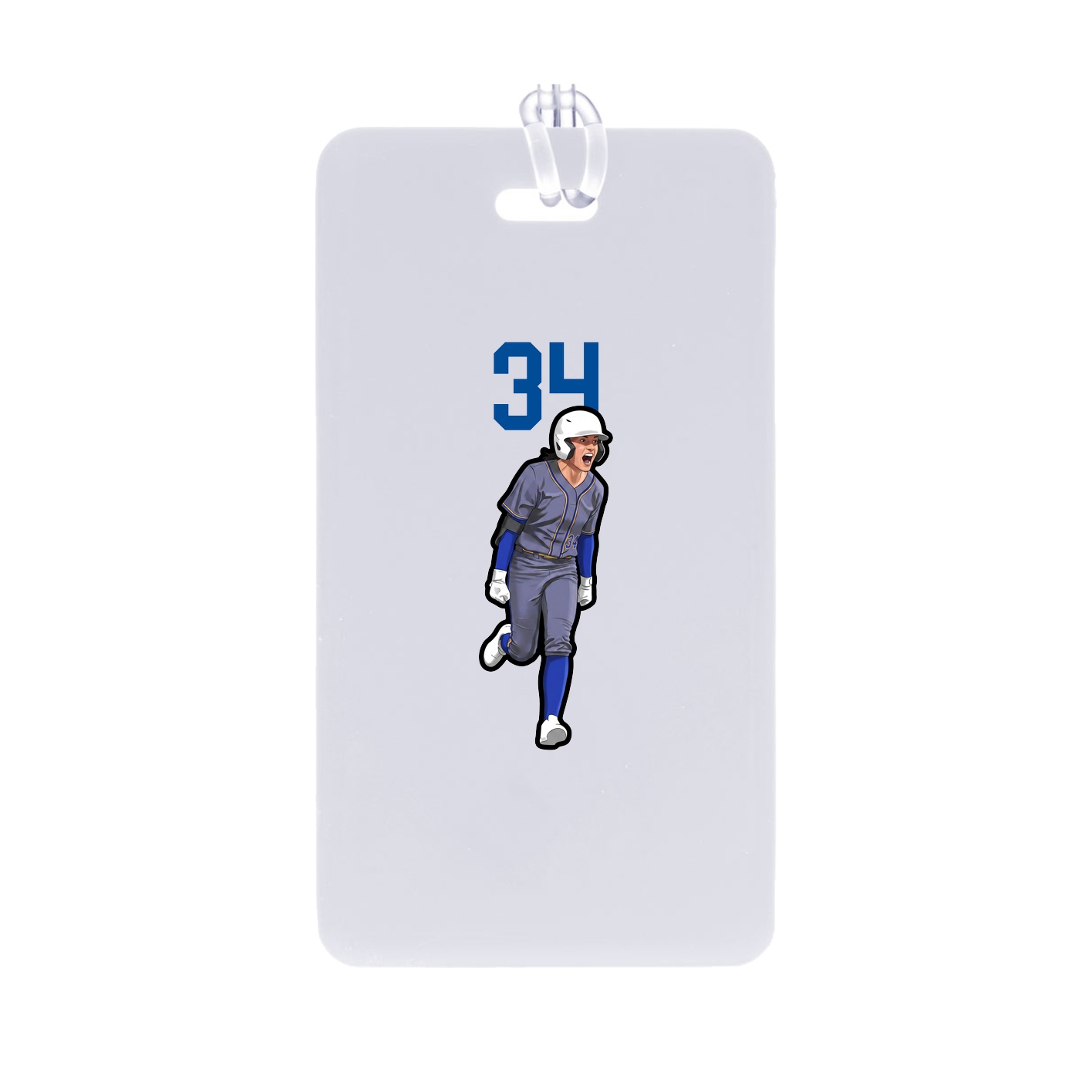 Bag Tag — Number Top in Classic
