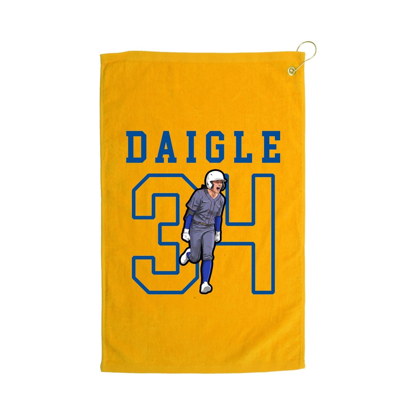Golf Towel — Shirsey in Gold