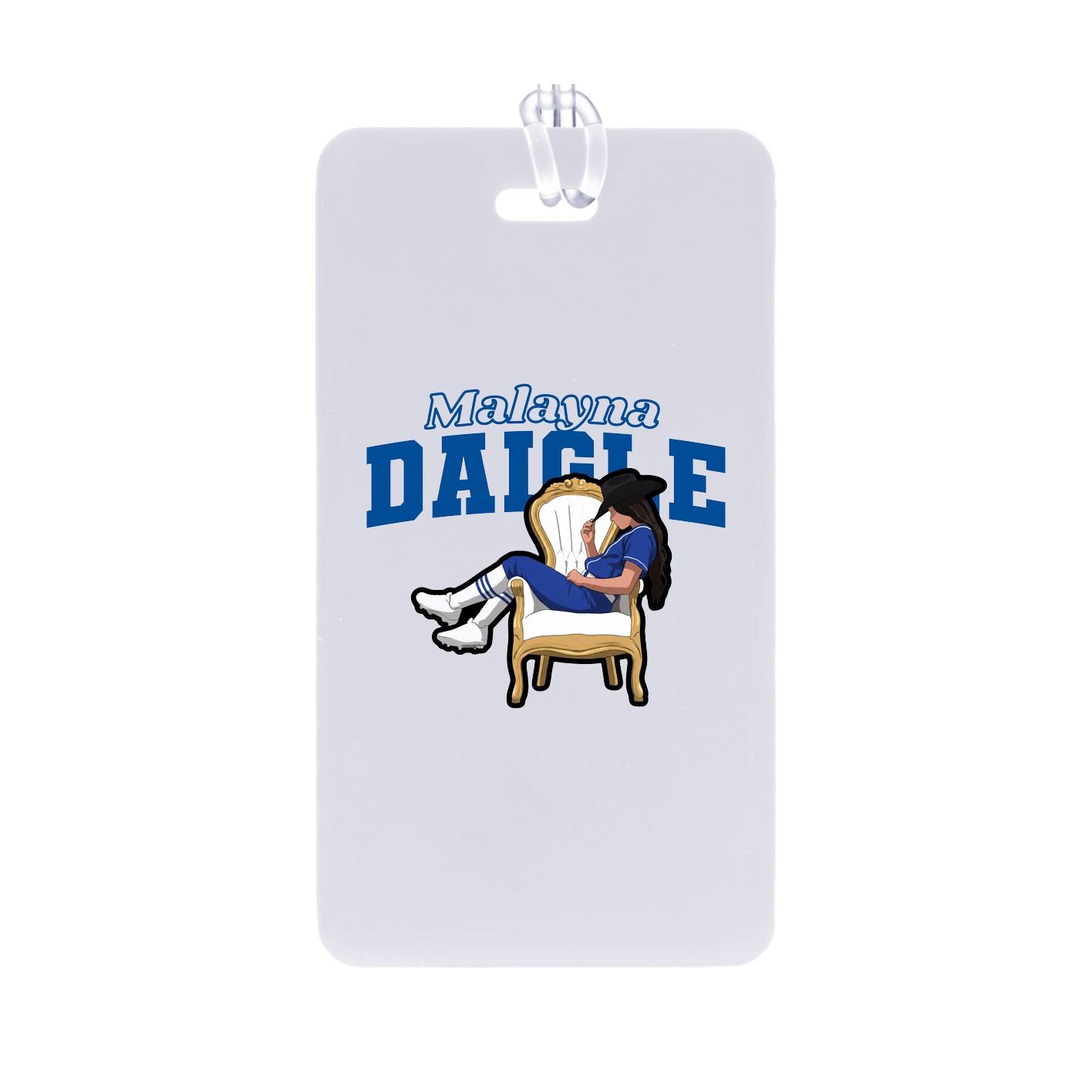 Bag Tag — Name Arch in Classic
