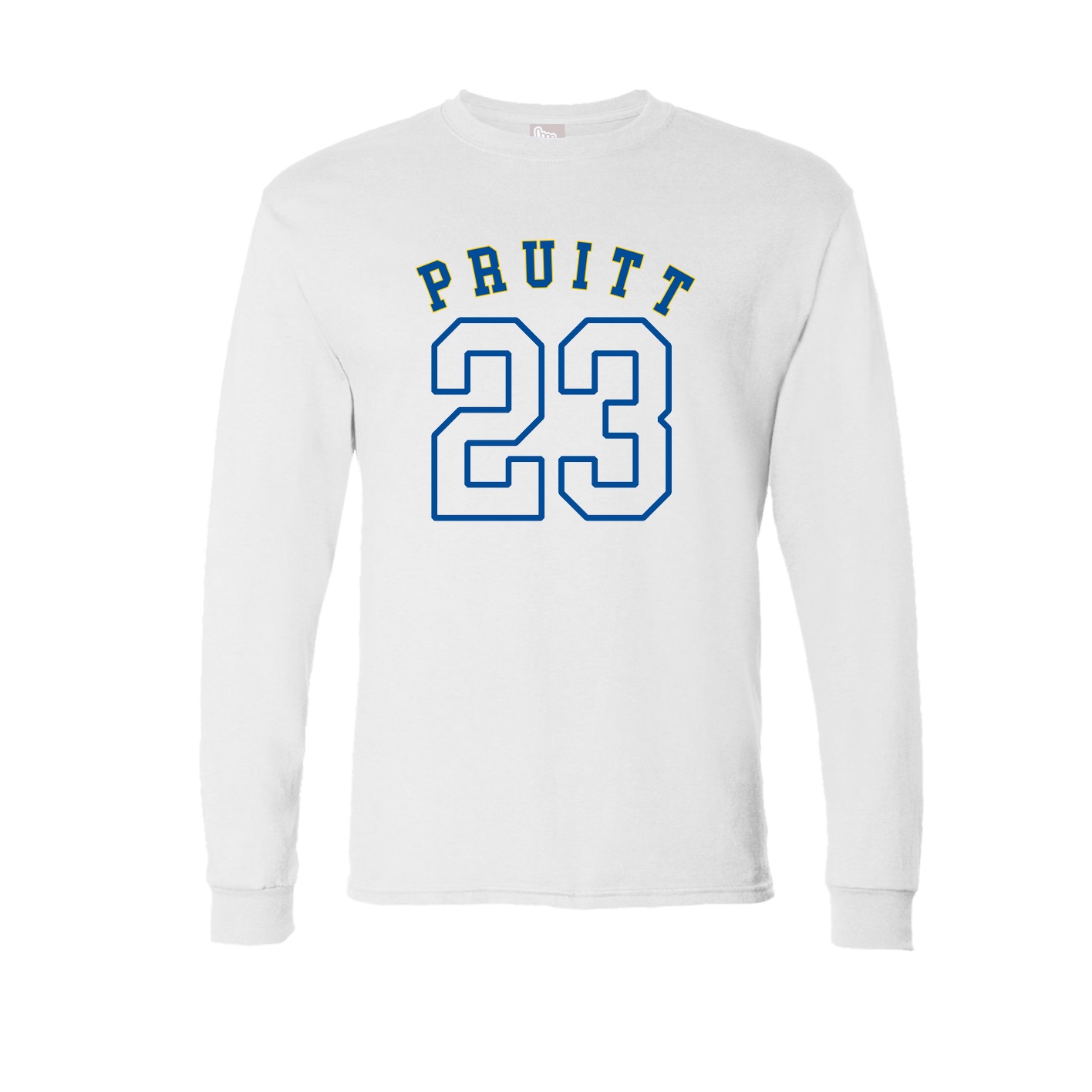 Long Sleeve Tee — Shirsey Arch in White