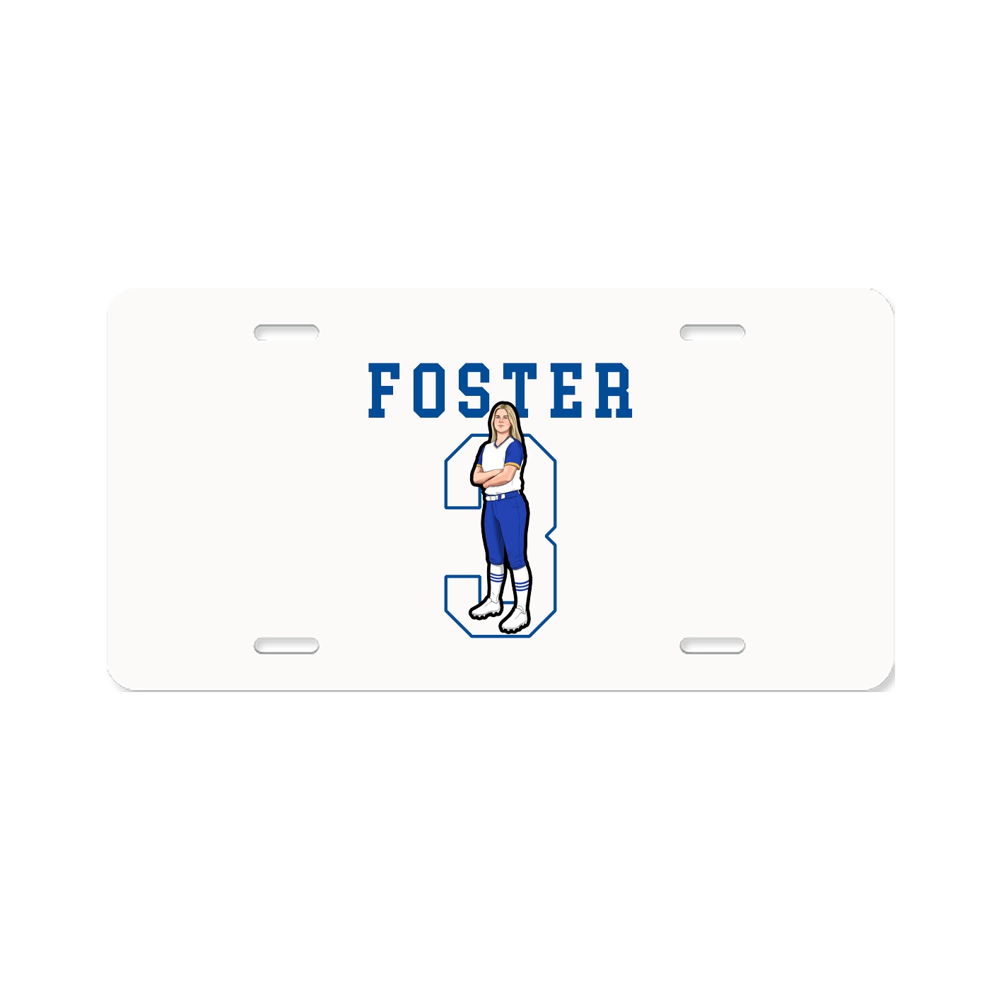 License Plate — Shirsey in Classic