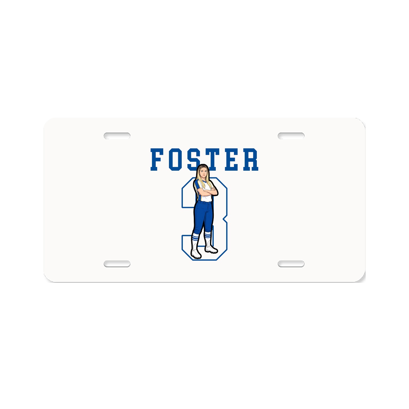 License Plate — Shirsey in Classic