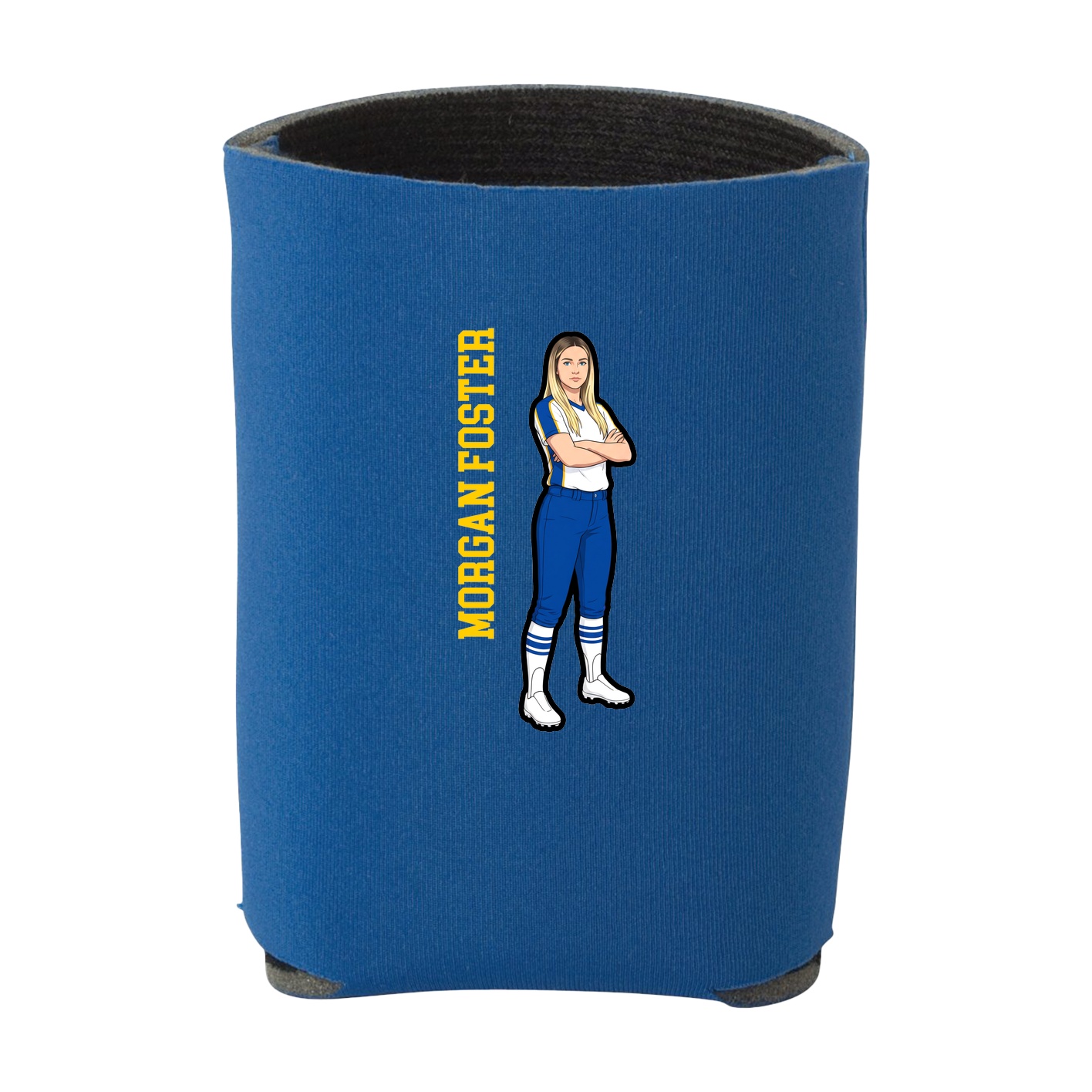 Can Holder — Name Vertical in Royal