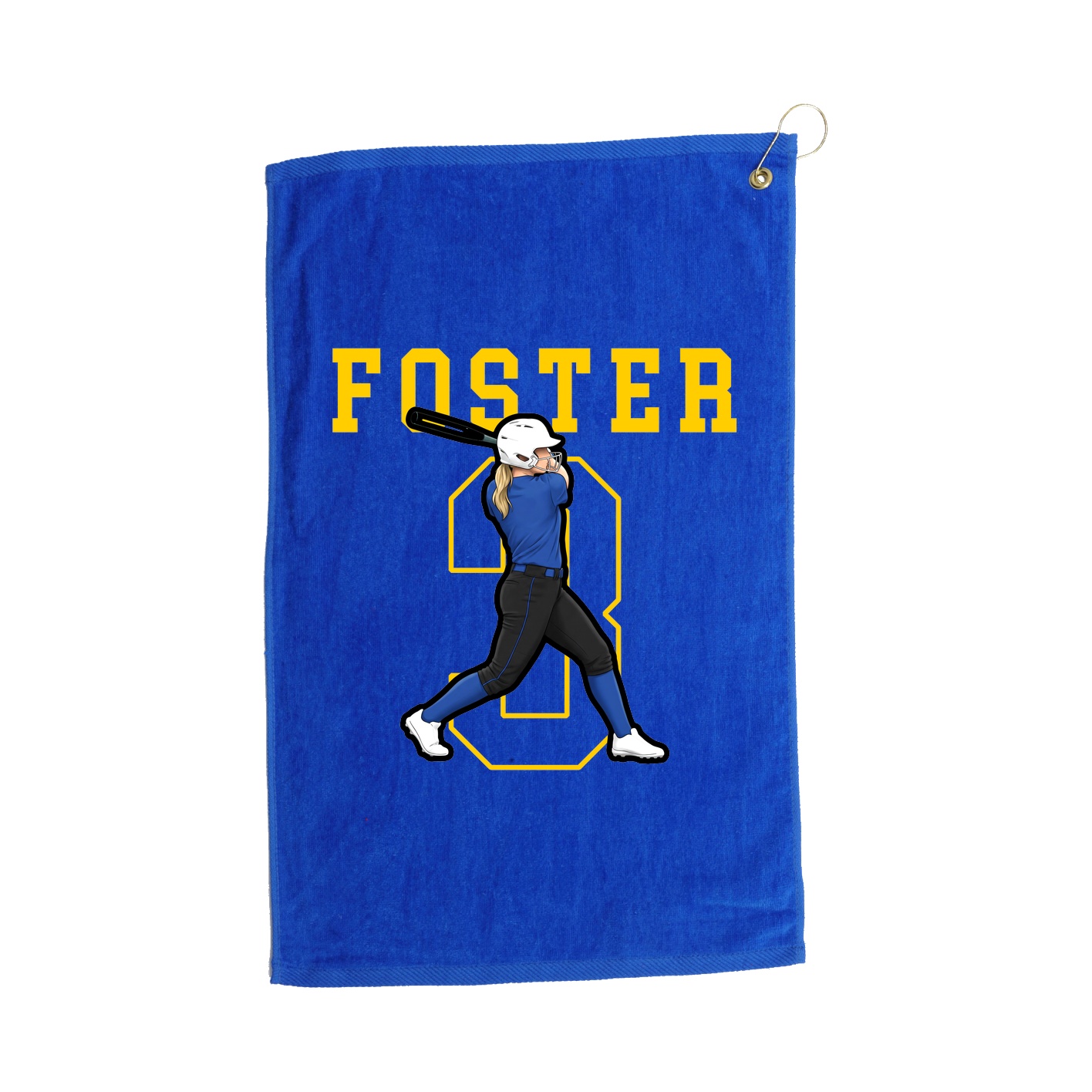 Golf Towel — Shirsey in Royal