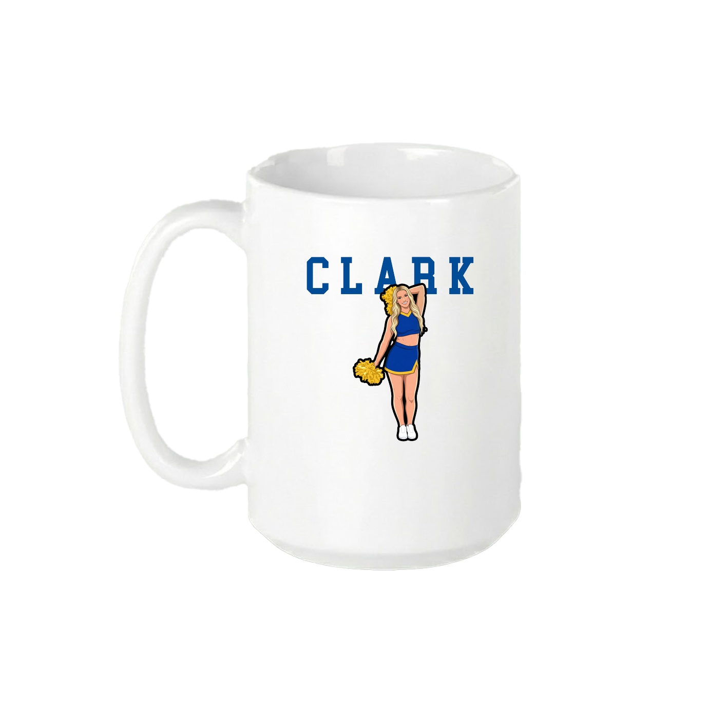 15oz Coffee Mug — Shirsey in White
