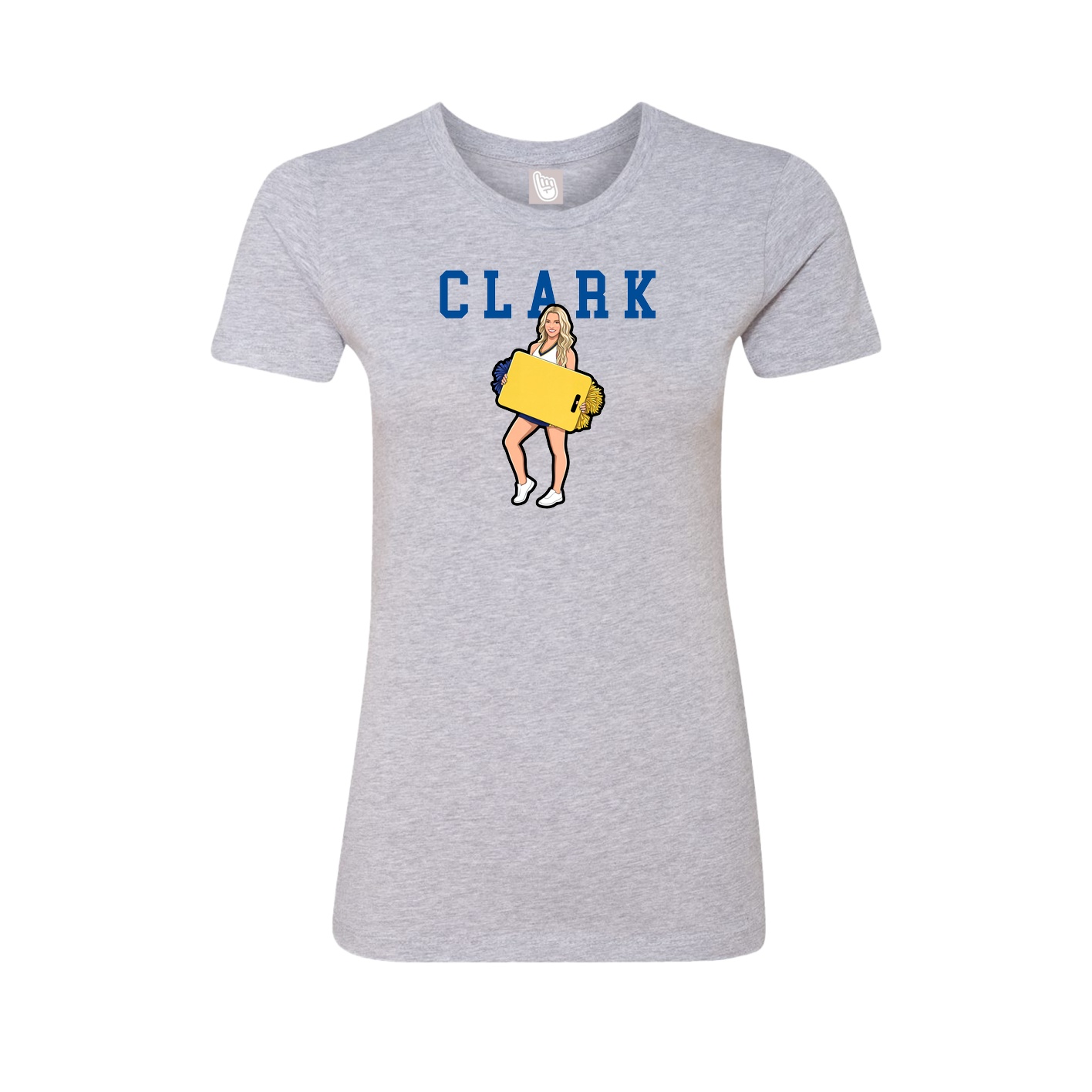 Fitted Women's Tee — Shirsey in Grey